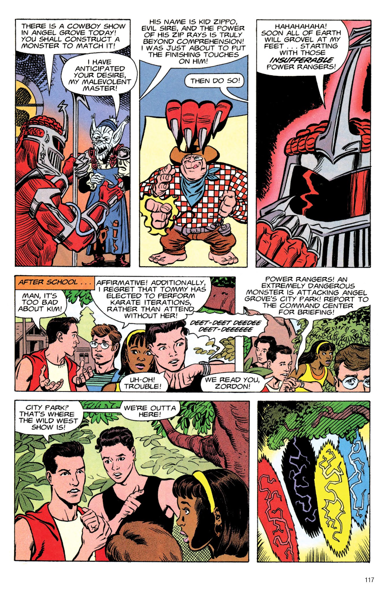 Read online Mighty Morphin Power Rangers Archive comic -  Issue # TPB 1 (Part 2) - 17