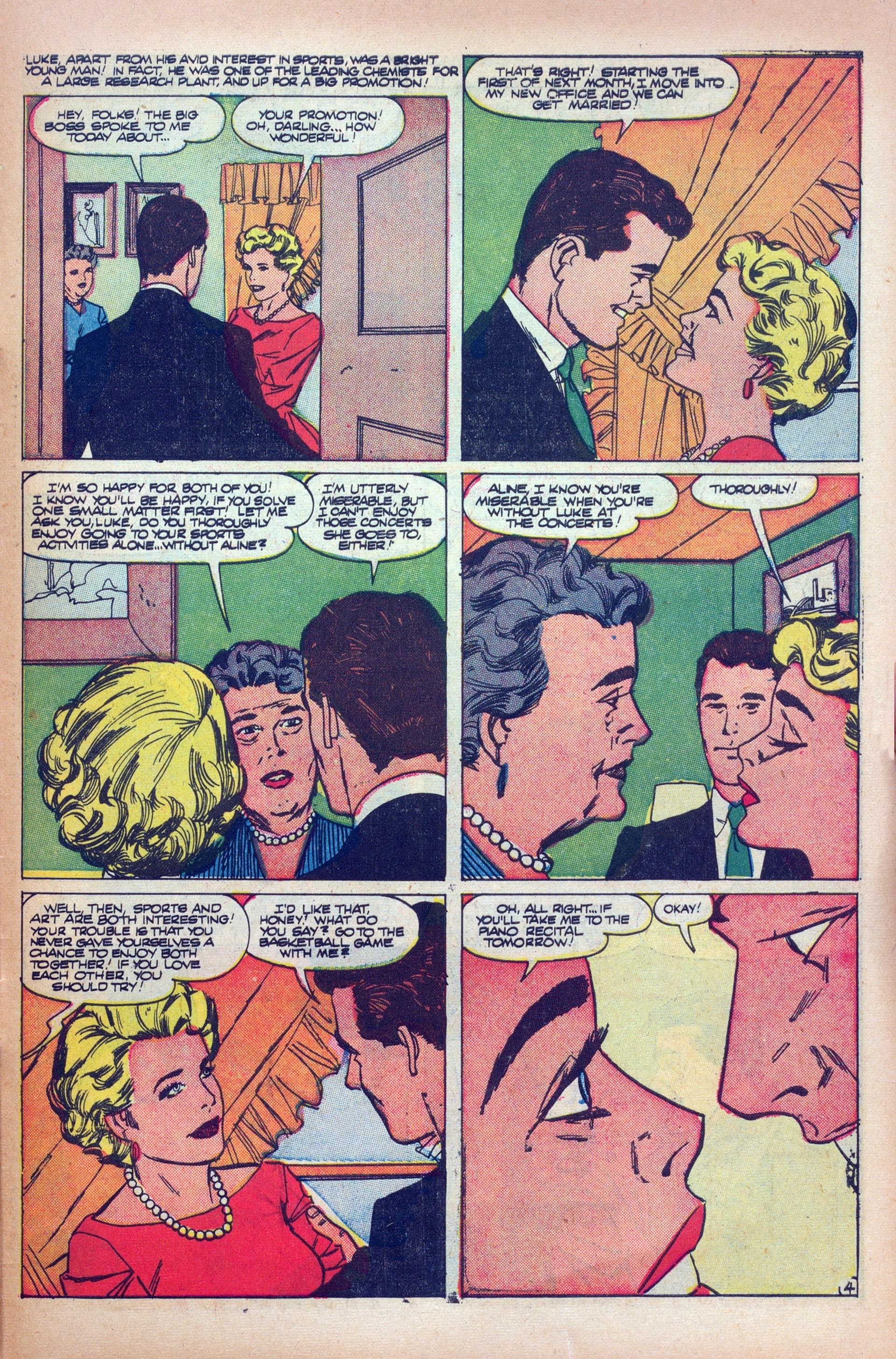 Read online Love Romances comic -  Issue #70 - 30