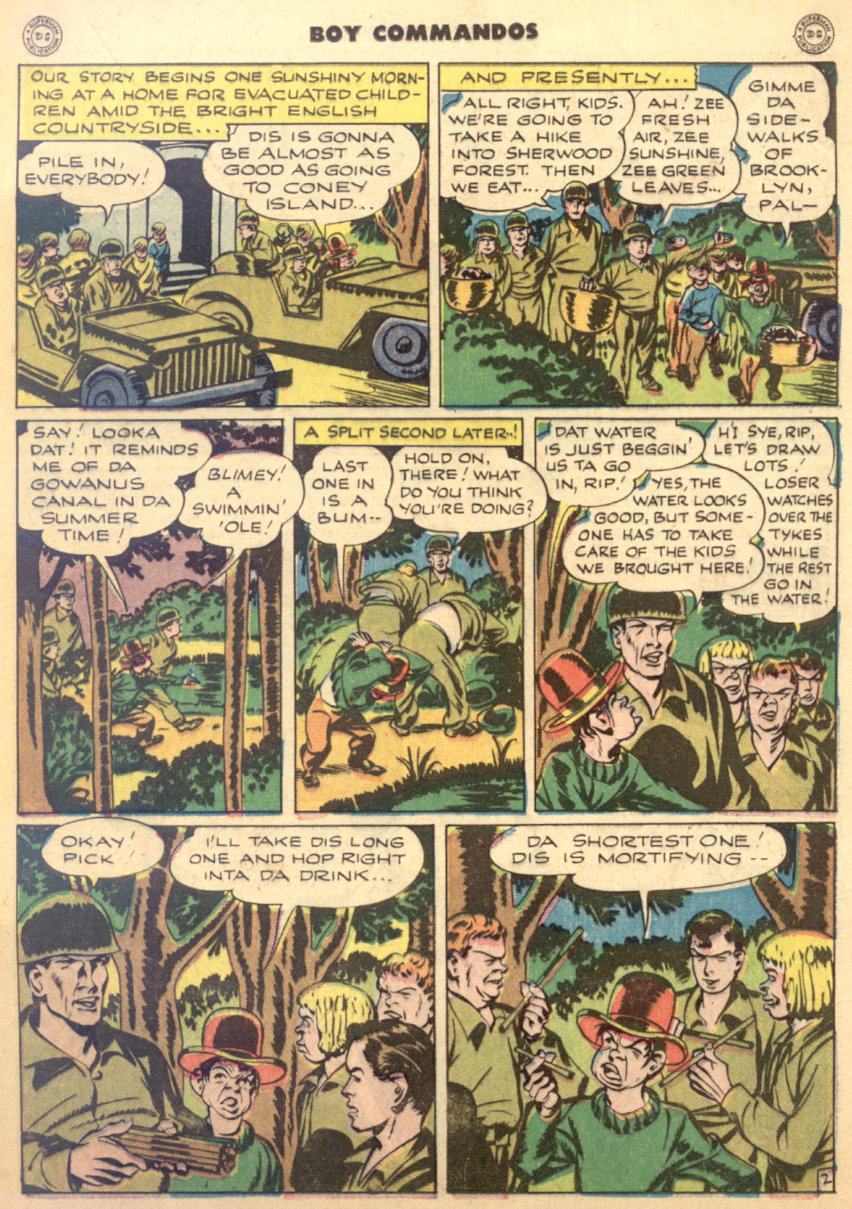 Read online Boy Commandos comic -  Issue #9 - 19