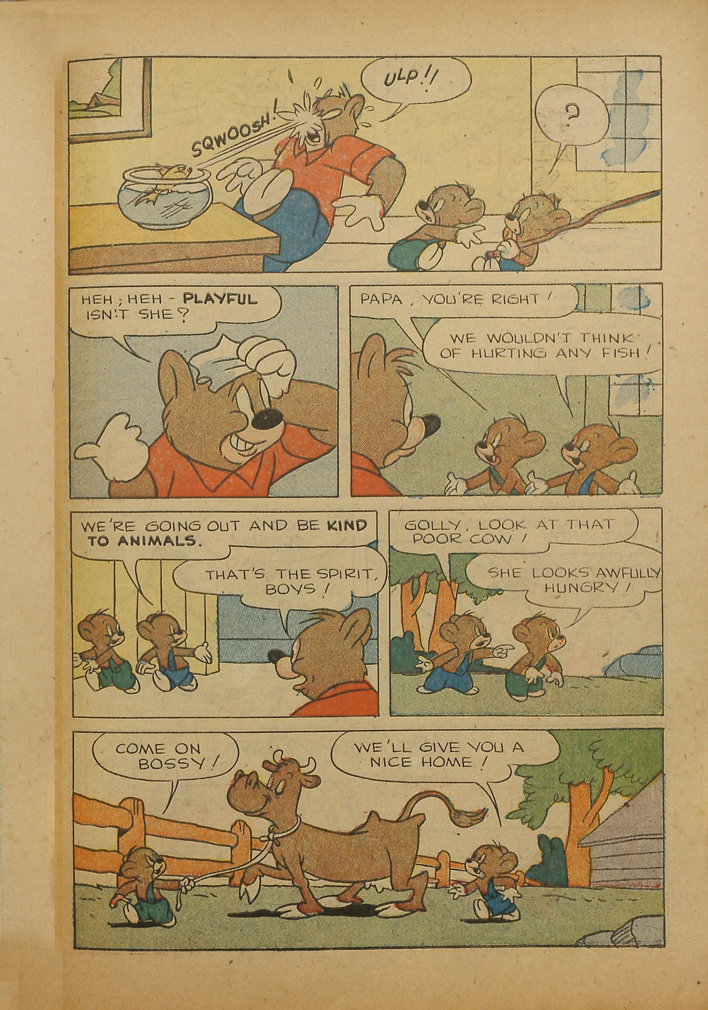 Read online Paul Terry's Mighty Mouse Comics comic -  Issue #40 - 79
