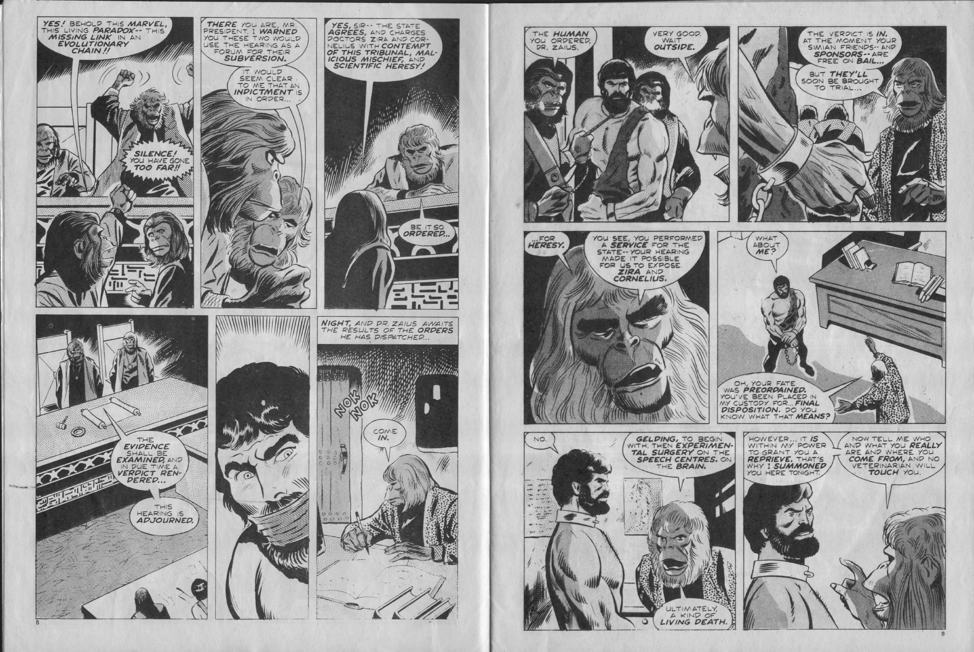 Read online Planet of the Apes (1974) comic -  Issue #7 - 5