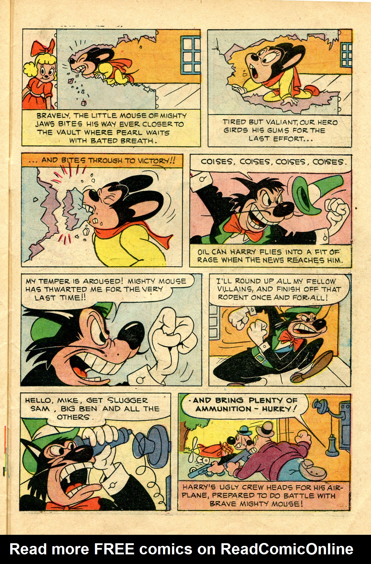 Read online Paul Terry's Mighty Mouse Comics comic -  Issue #55 - 23