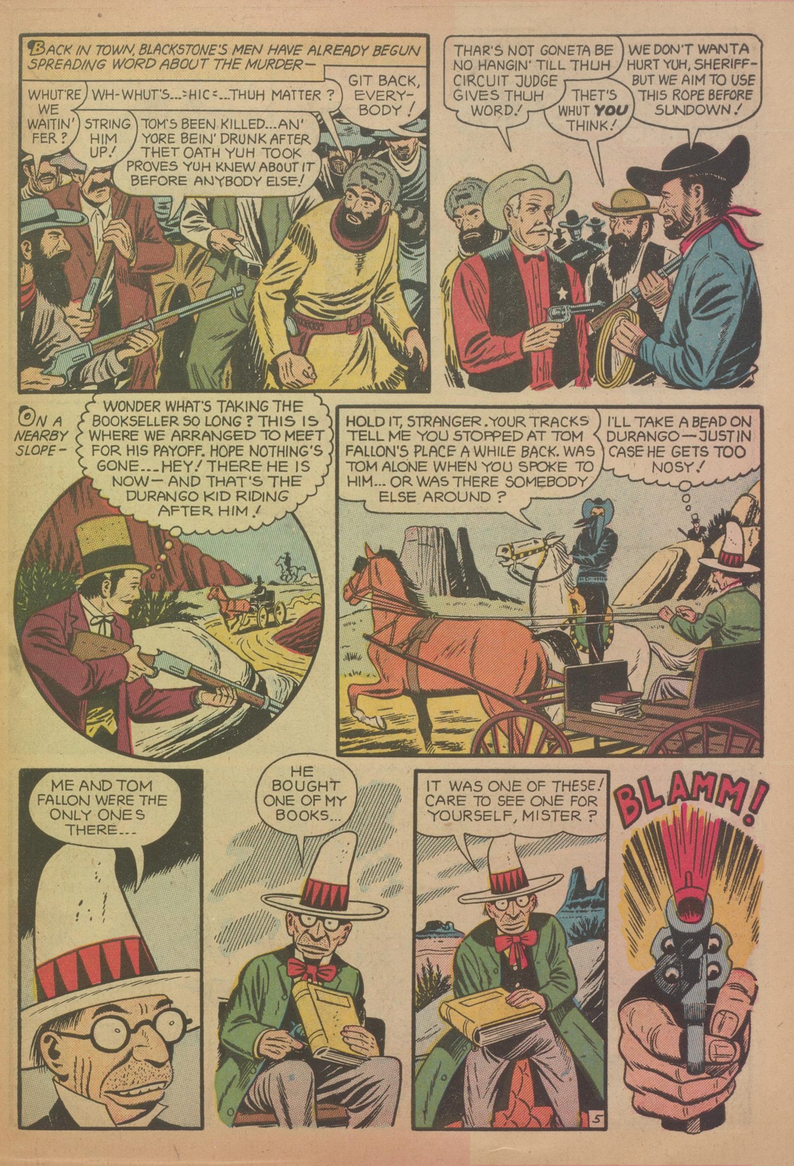 Read online Charles Starrett as The Durango Kid comic -  Issue #30 - 7