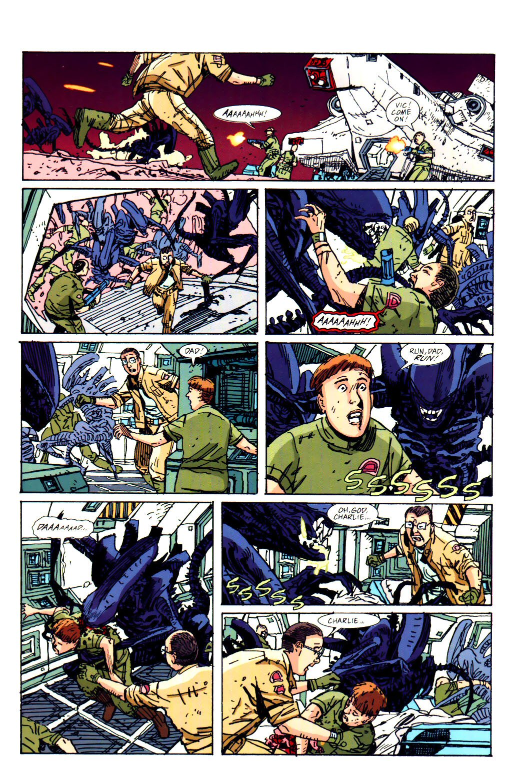 Read online Aliens: Survival comic -  Issue #3 - 17