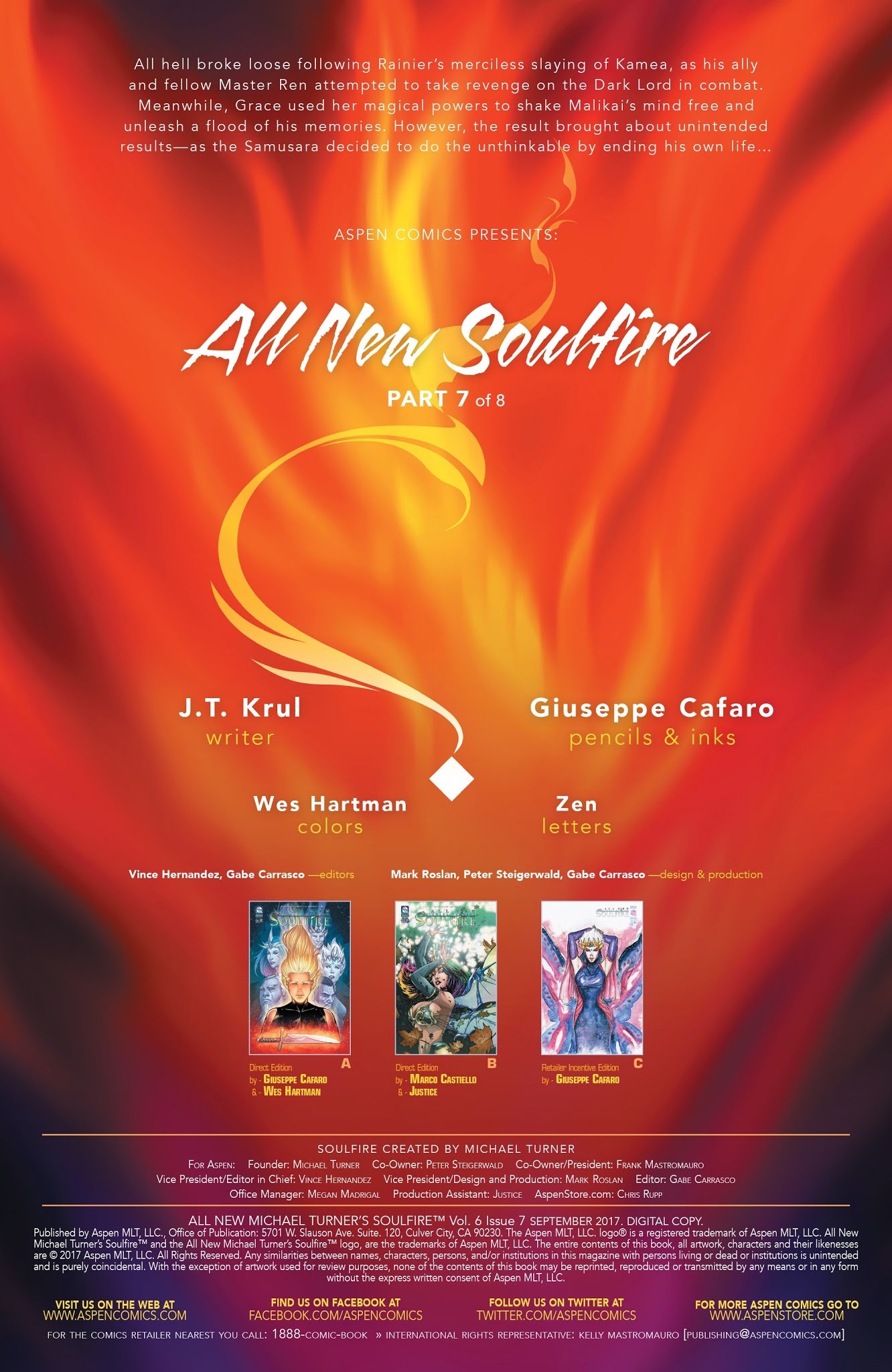 Read online All-New Soulfire Vol. 6 comic -  Issue #7 - 3