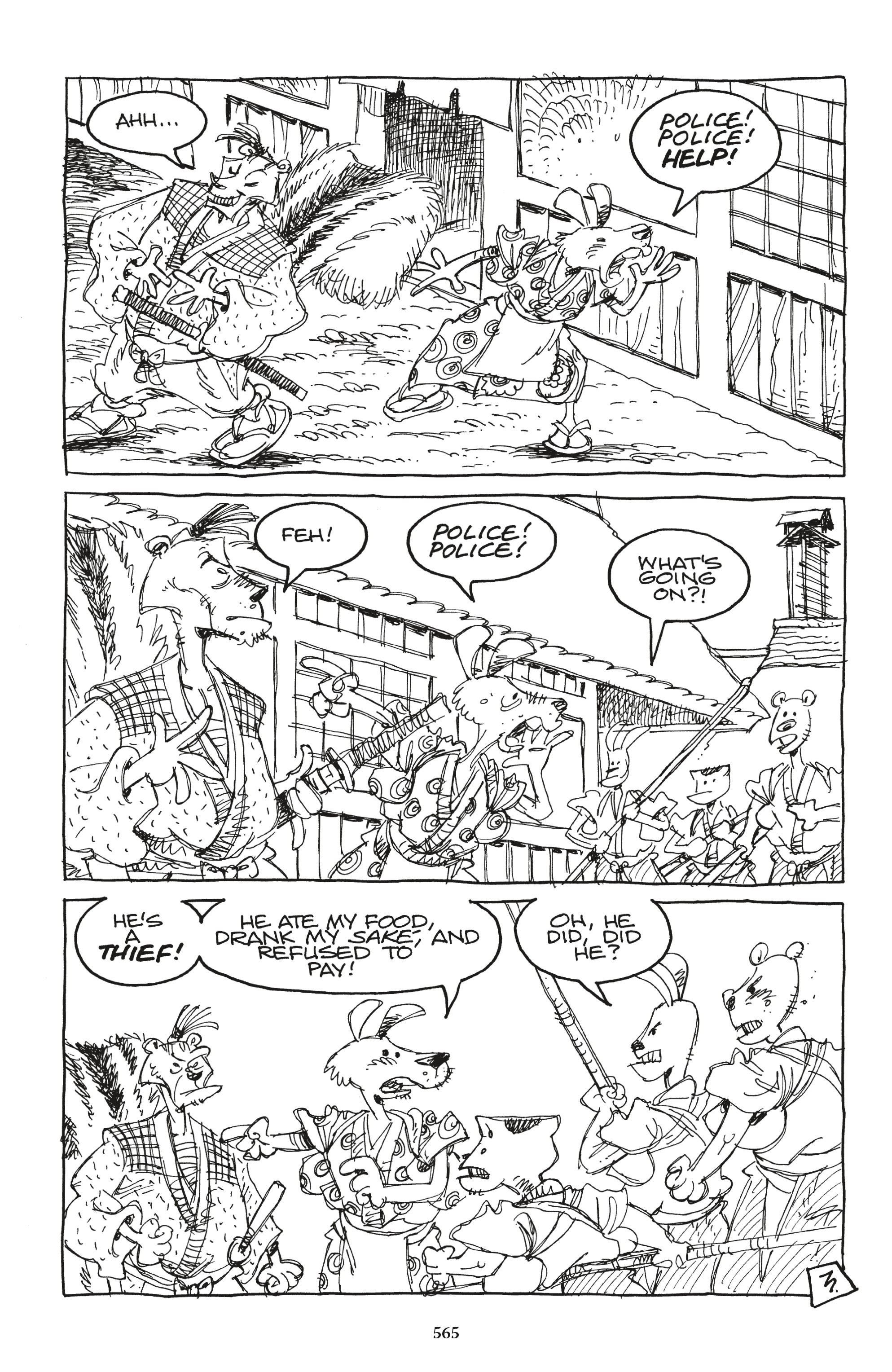 Read online The Usagi Yojimbo Saga comic -  Issue # TPB 8 (Part 6) - 61