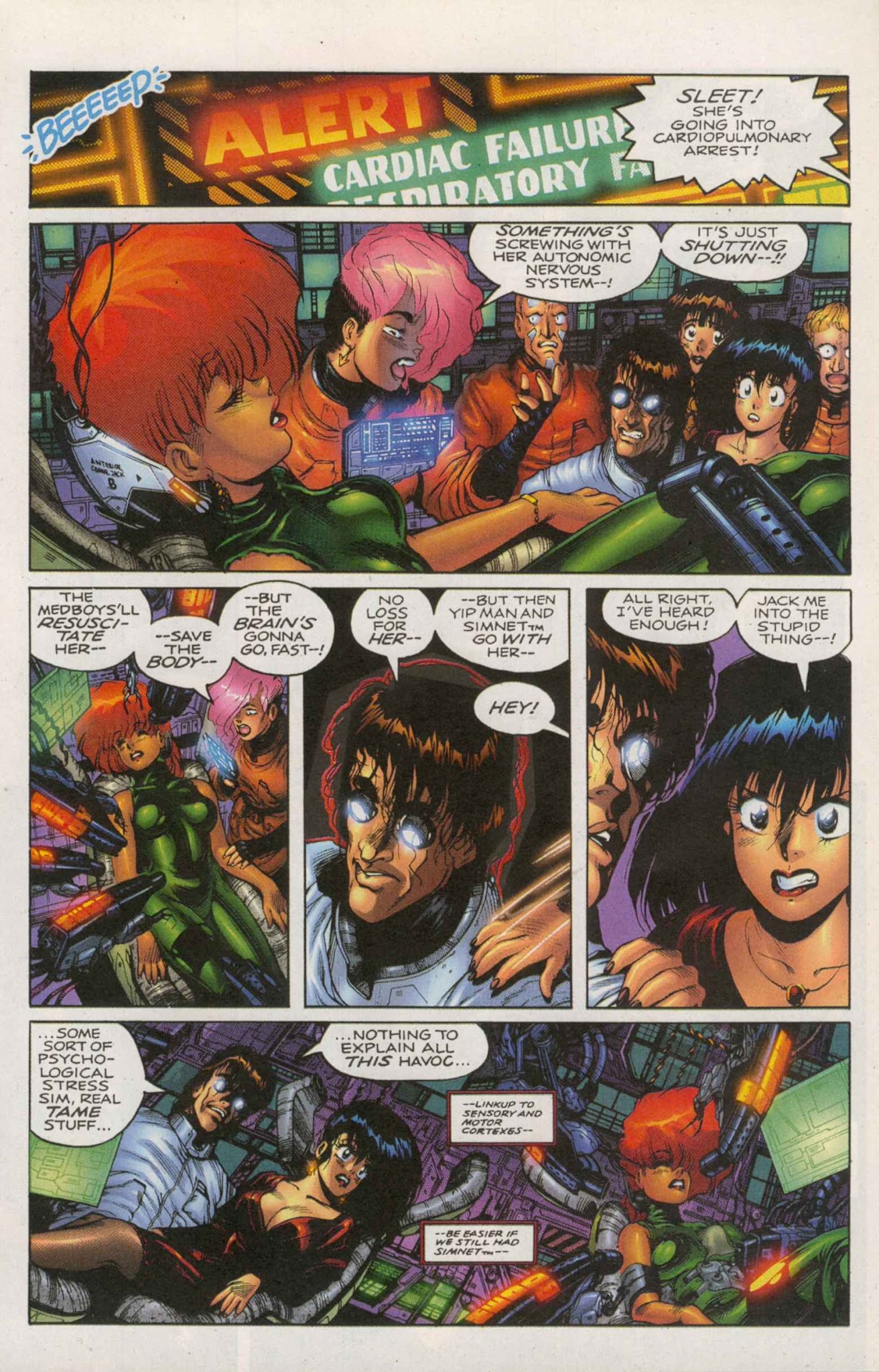 Read online The Dirty Pair: Sim Hell Remastered comic -  Issue #1 - 20