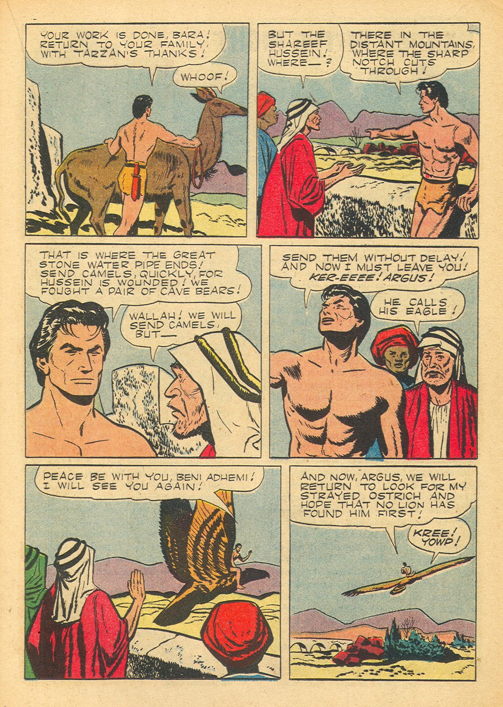Read online Tarzan (1948) comic -  Issue #77 - 17