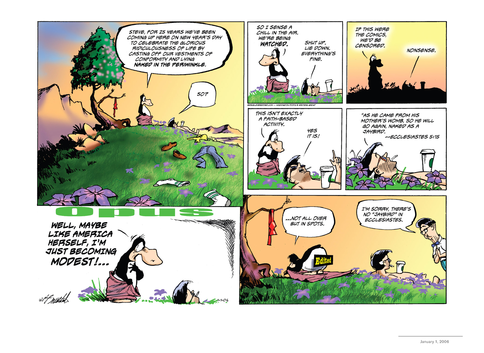 Read online Opus Complete Sunday Strips From 2003-2008 comic -  Issue # TPB (Part 2) - 17