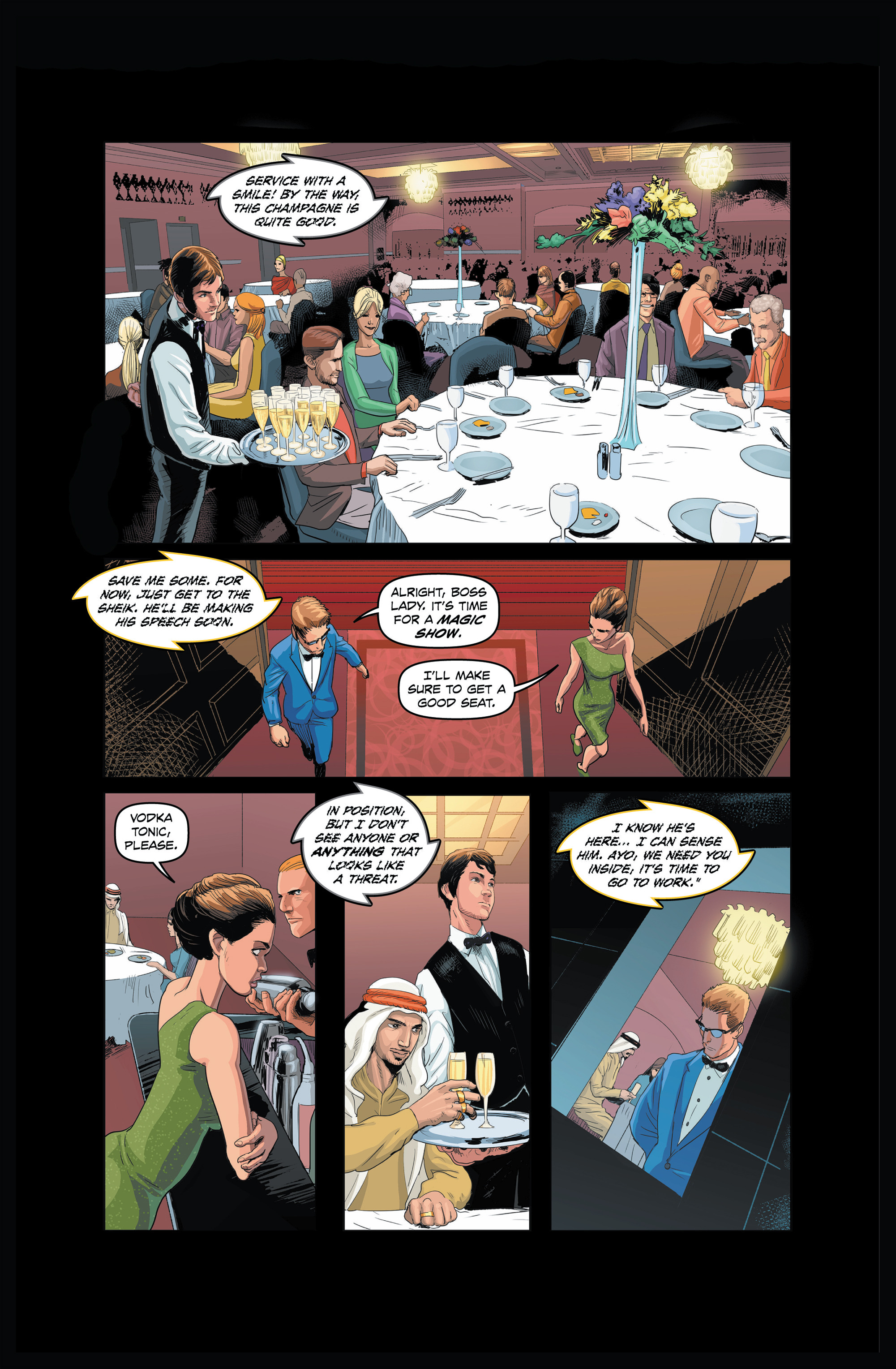 Read online The Agency (2014) comic -  Issue # TPB - 3