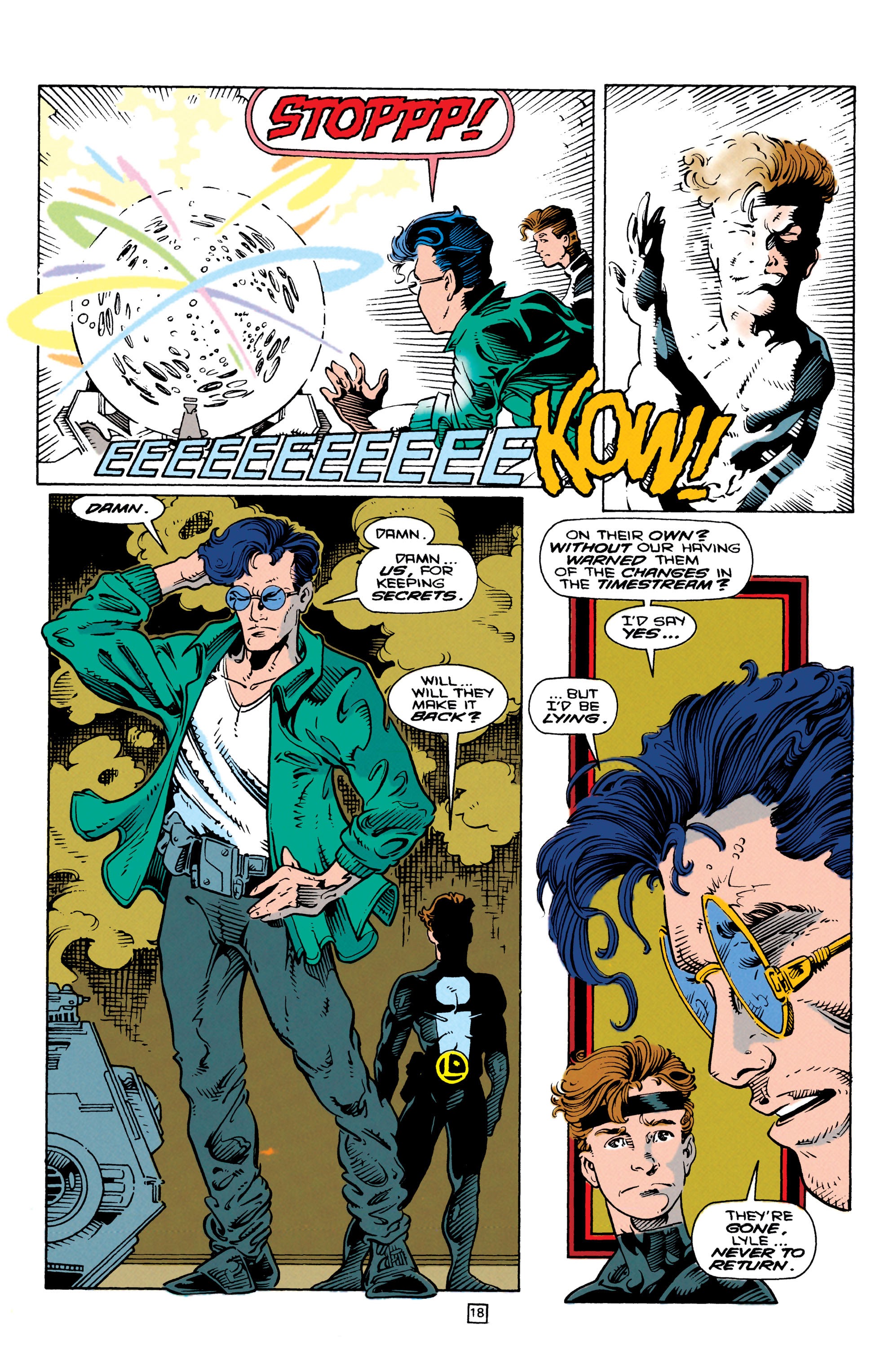 Read online Legionnaires comic -  Issue #16 - 19