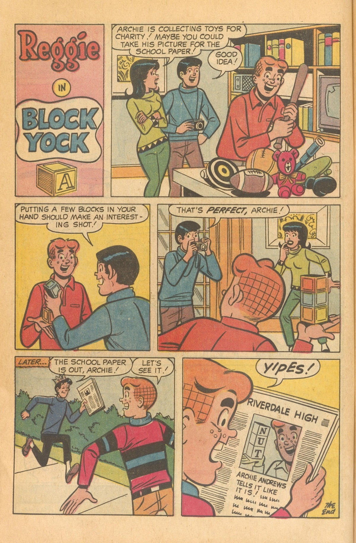 Read online Reggie's Wise Guy Jokes comic -  Issue #16 - 30