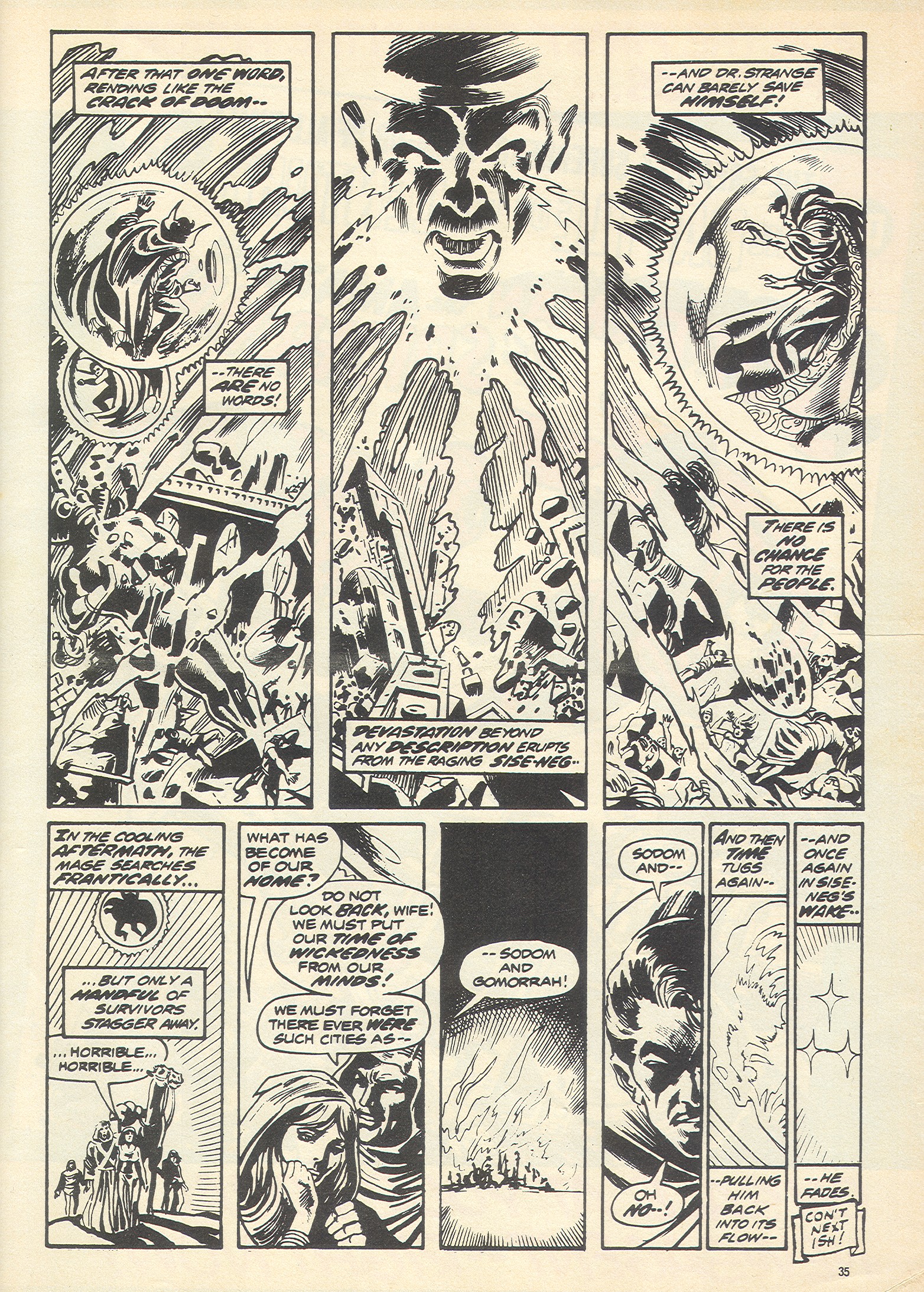 Read online The Avengers (1973) comic -  Issue #122 - 34