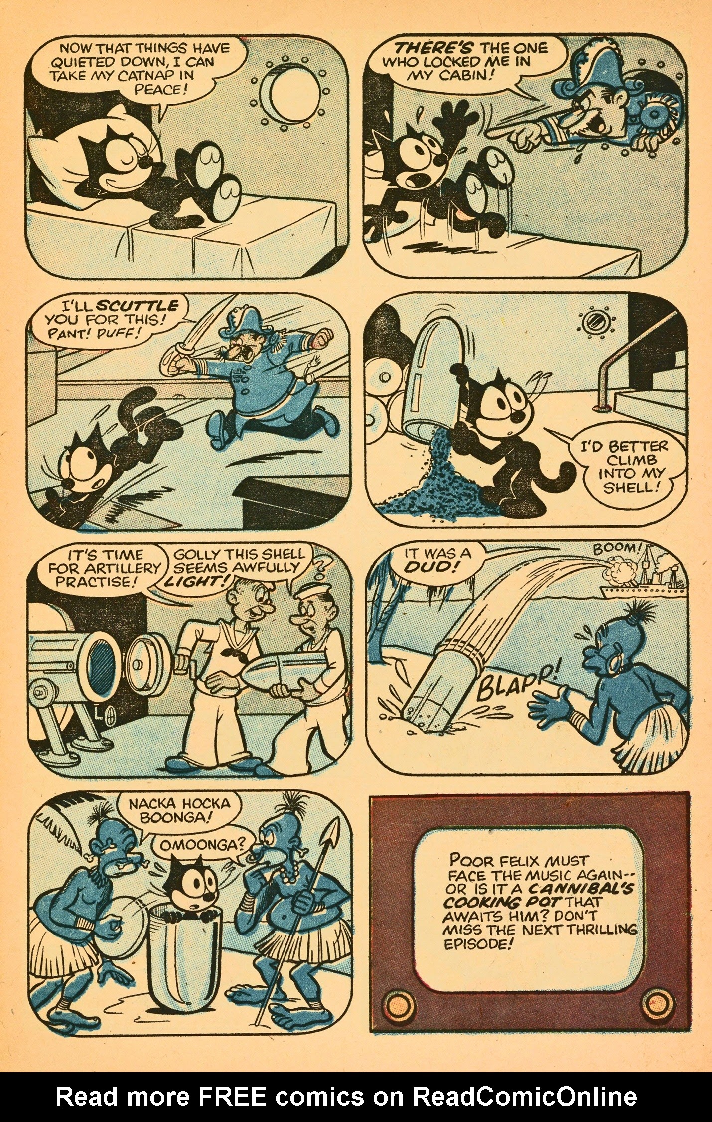 Read online Felix the Cat (1955) comic -  Issue #110 - 29
