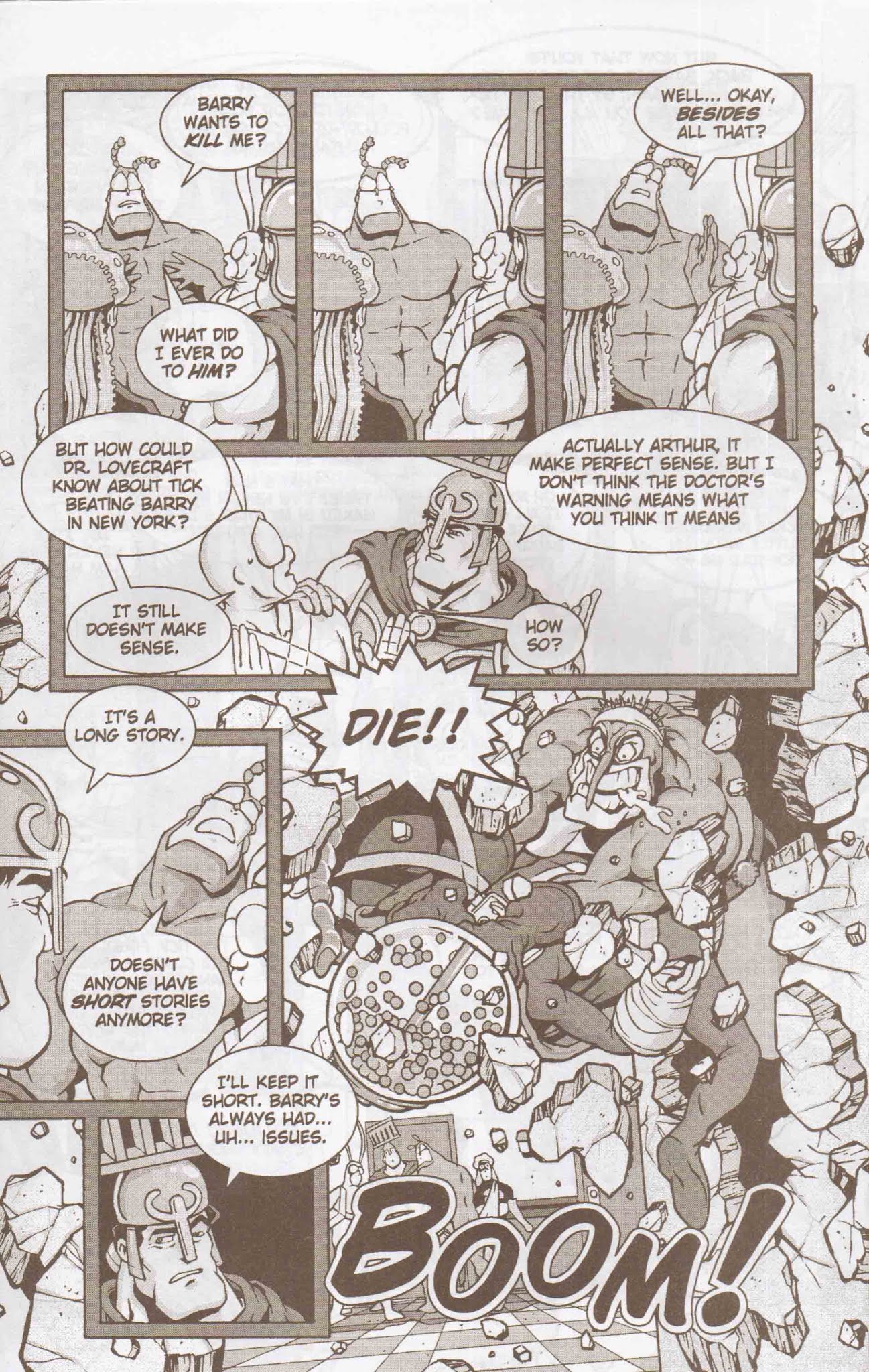 Read online The Tick and Arthur comic -  Issue #1 - 22
