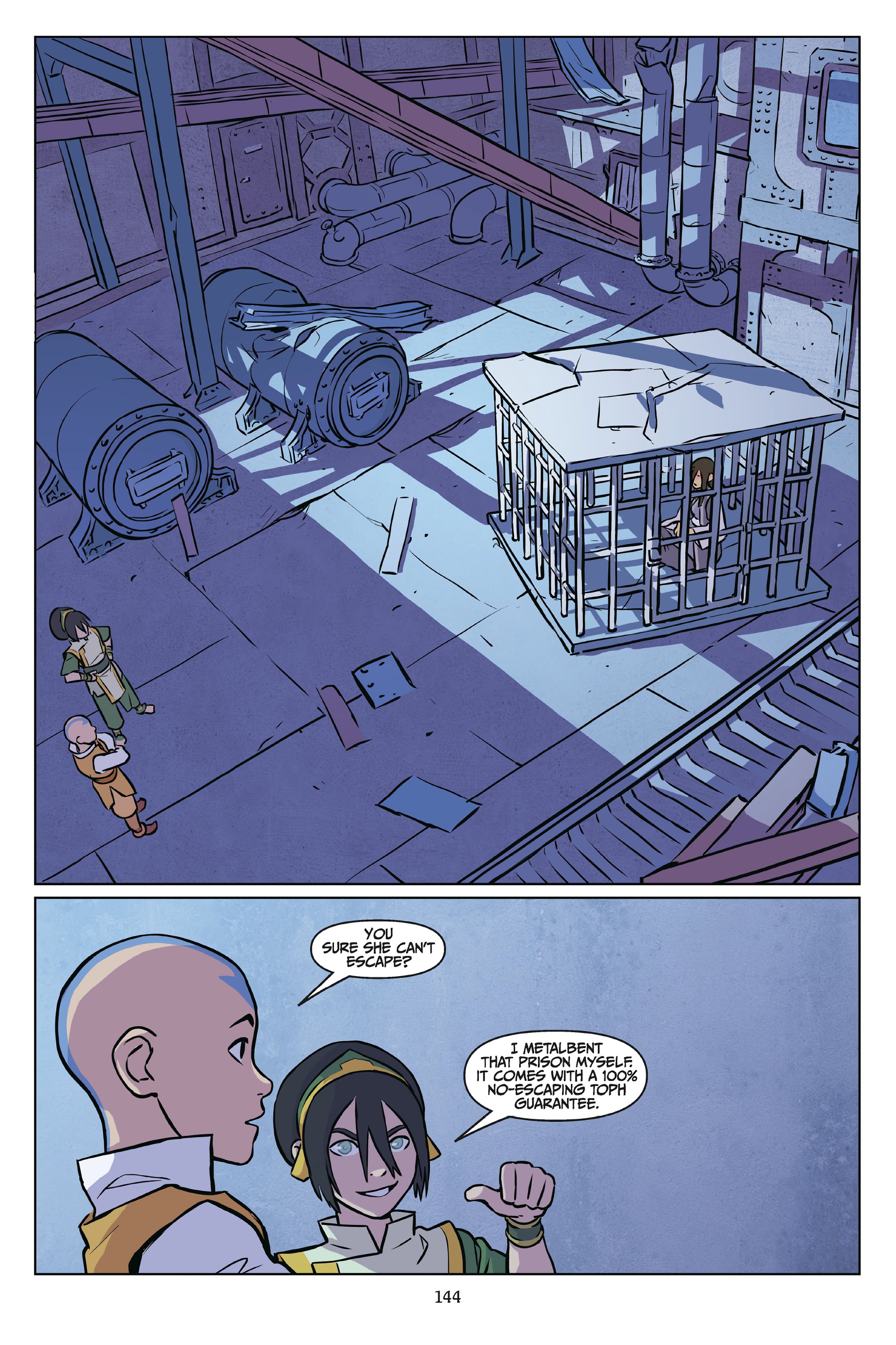 Read online Nickelodeon Avatar: The Last Airbender - Imbalance comic -  Issue # _Omnibus (Part 2) - 45