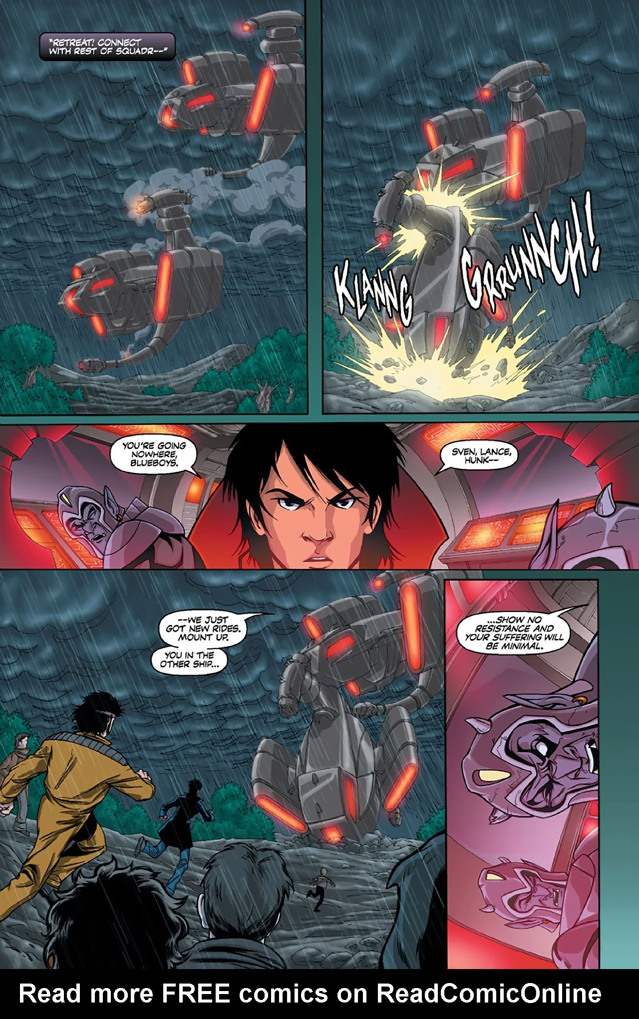 Read online Voltron: Defender of the Universe (Existed) comic -  Issue #2 - 7
