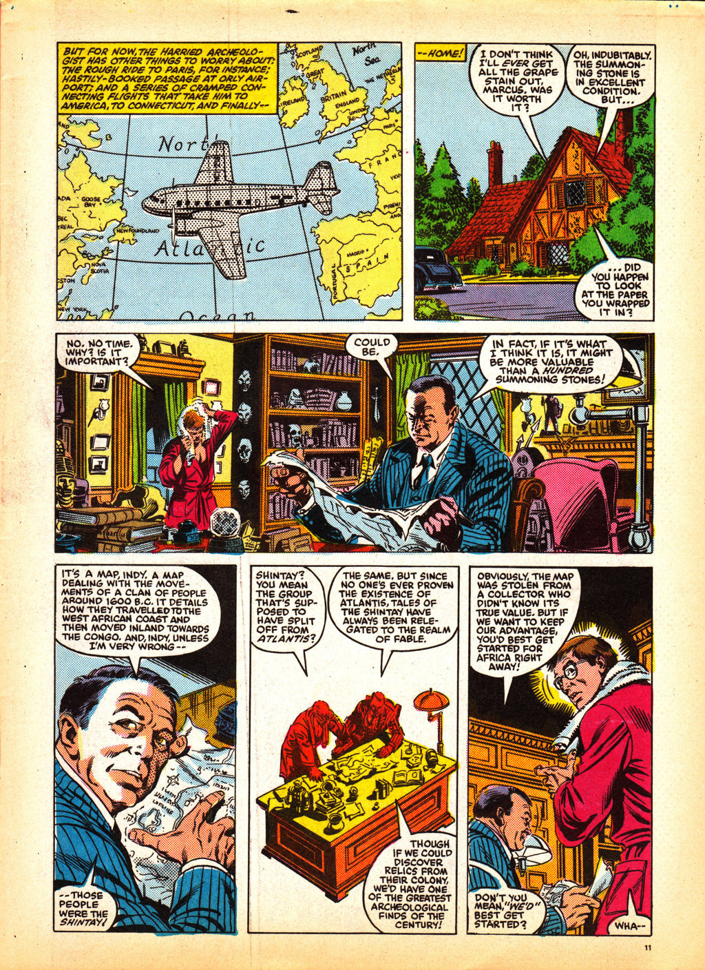Read online Indiana Jones comic -  Issue #4 - 11