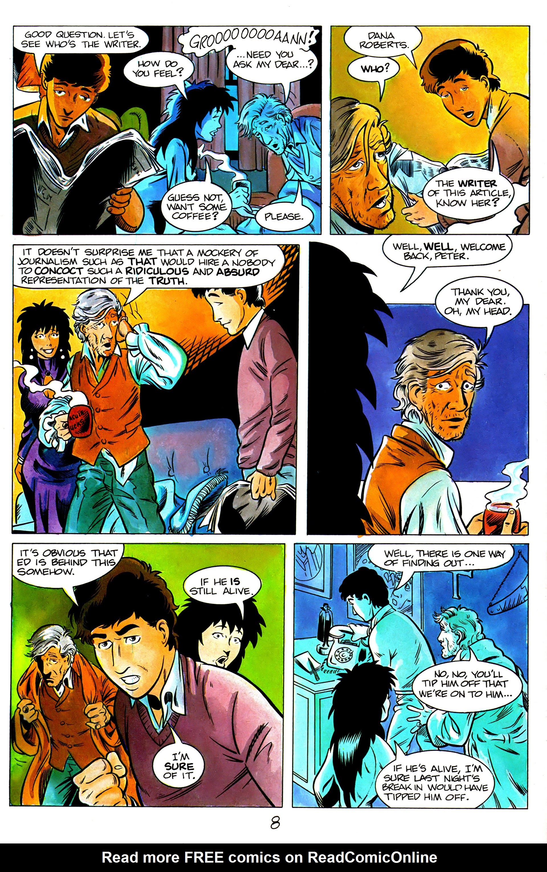 Read online Fright Night (1988) comic -  Issue #9 - 10