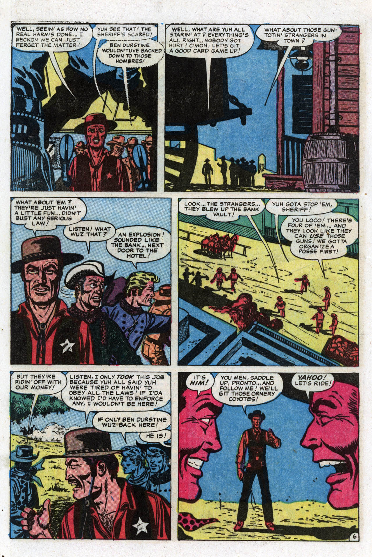 Read online Western Gunfighters (1956) comic -  Issue #25 - 8