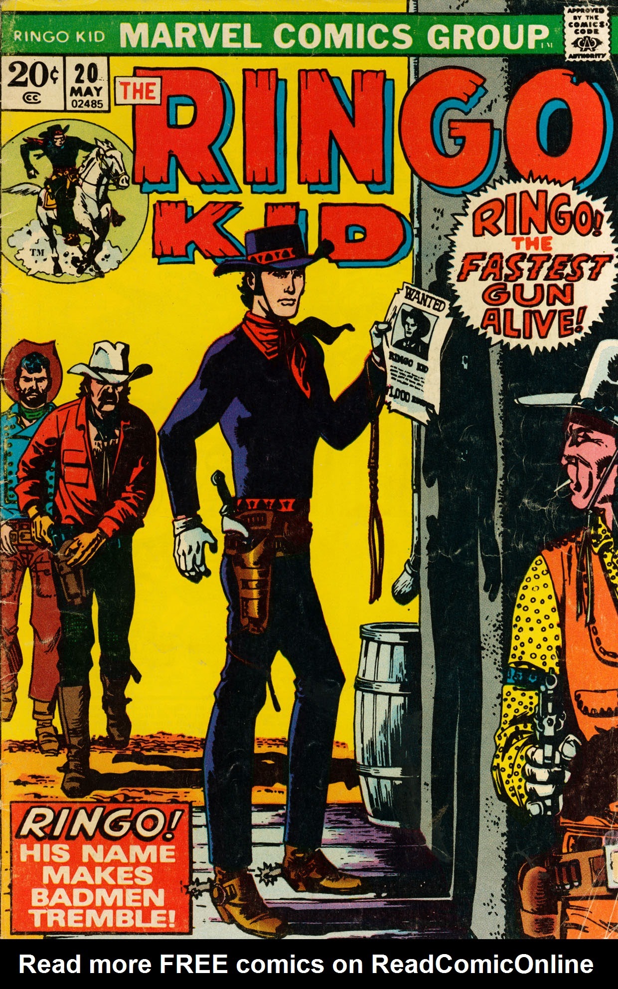 Read online Ringo Kid (1970) comic -  Issue #20 - 1
