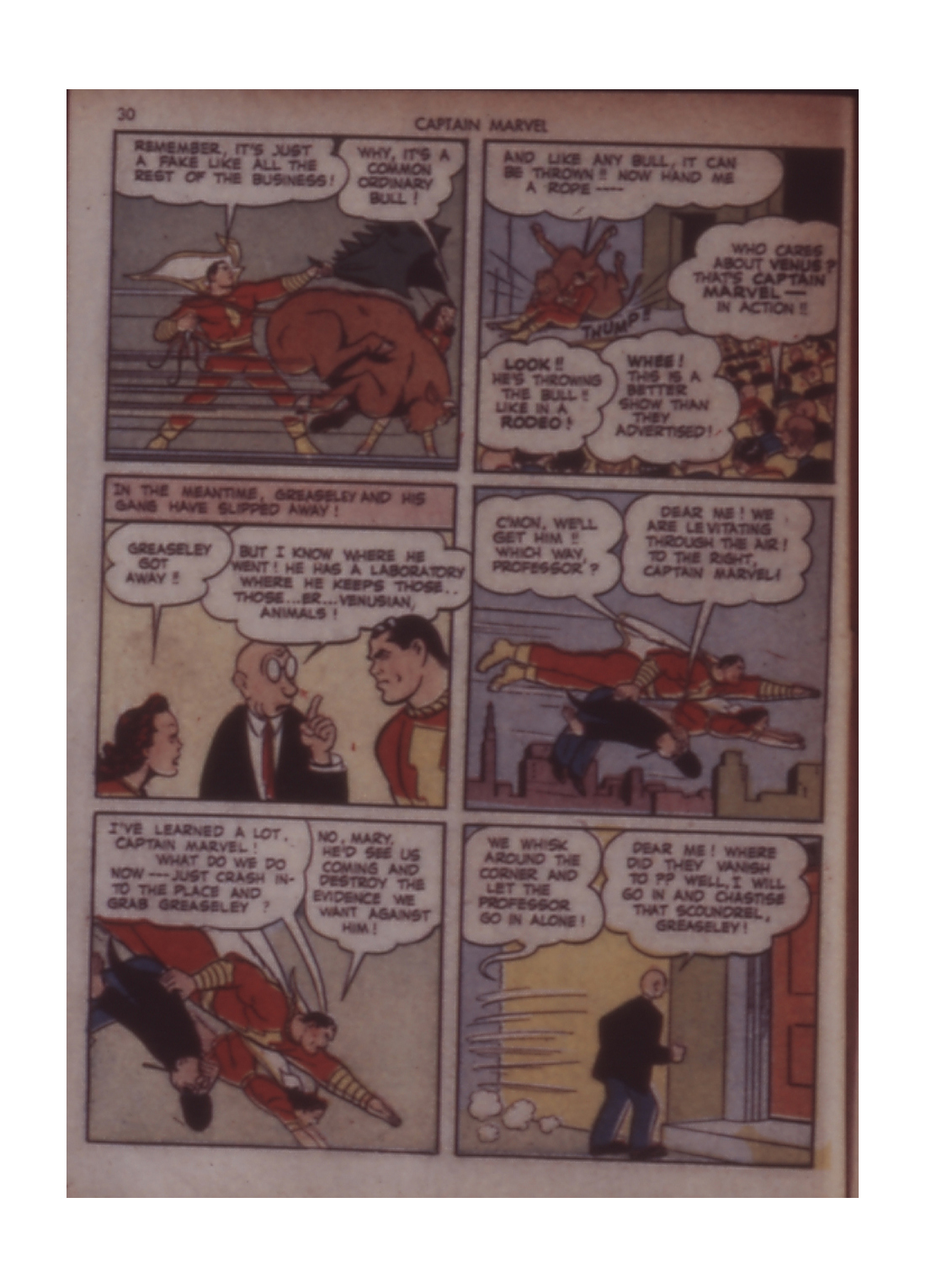 Read online Captain Marvel Adventures comic -  Issue #19 - 30