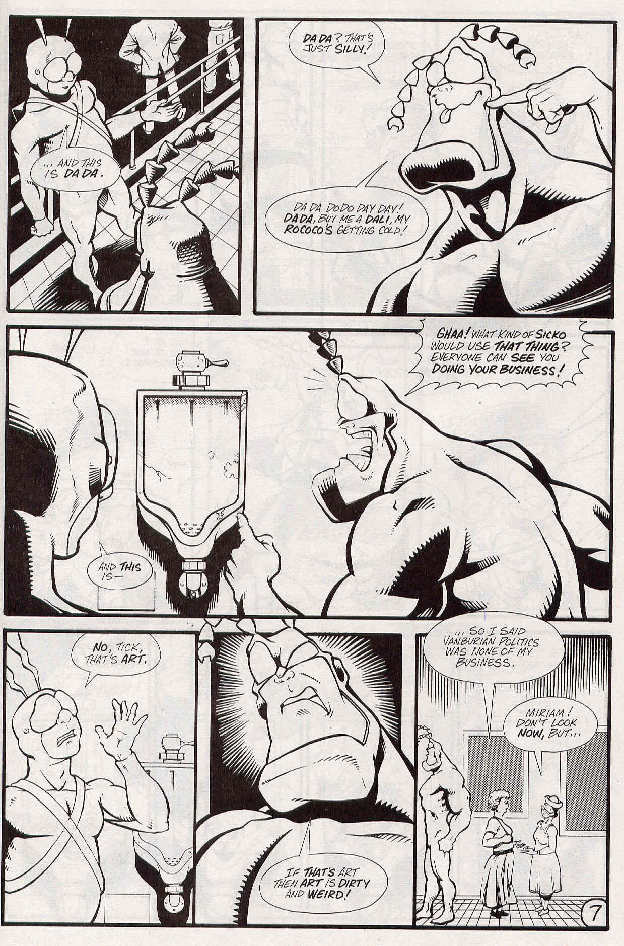 Read online The Tick: Big Blue Destiny comic -  Issue #1 - 8