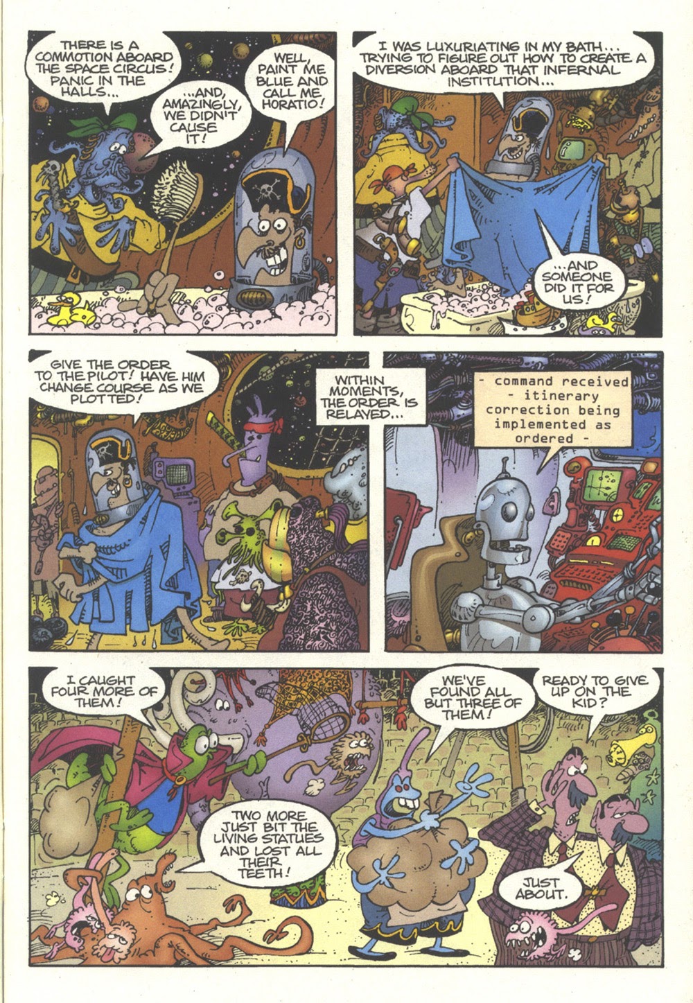 Read online Space Circus comic -  Issue #3 - 7
