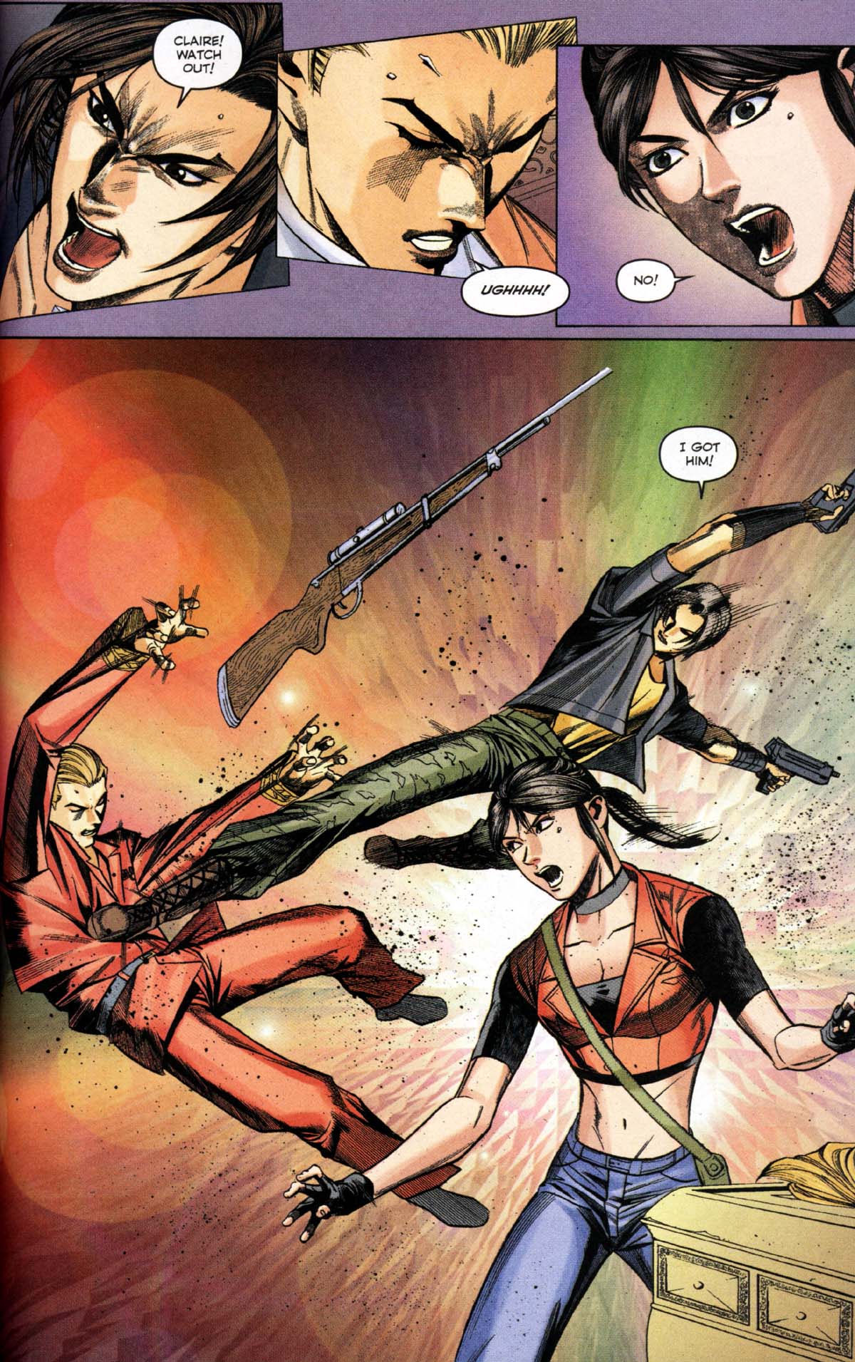 Read online Resident Evil Code: Veronica comic -  Issue #2 - 46