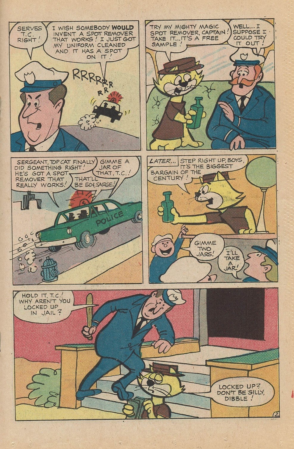 Read online Top Cat (1970) comic -  Issue #9 - 19