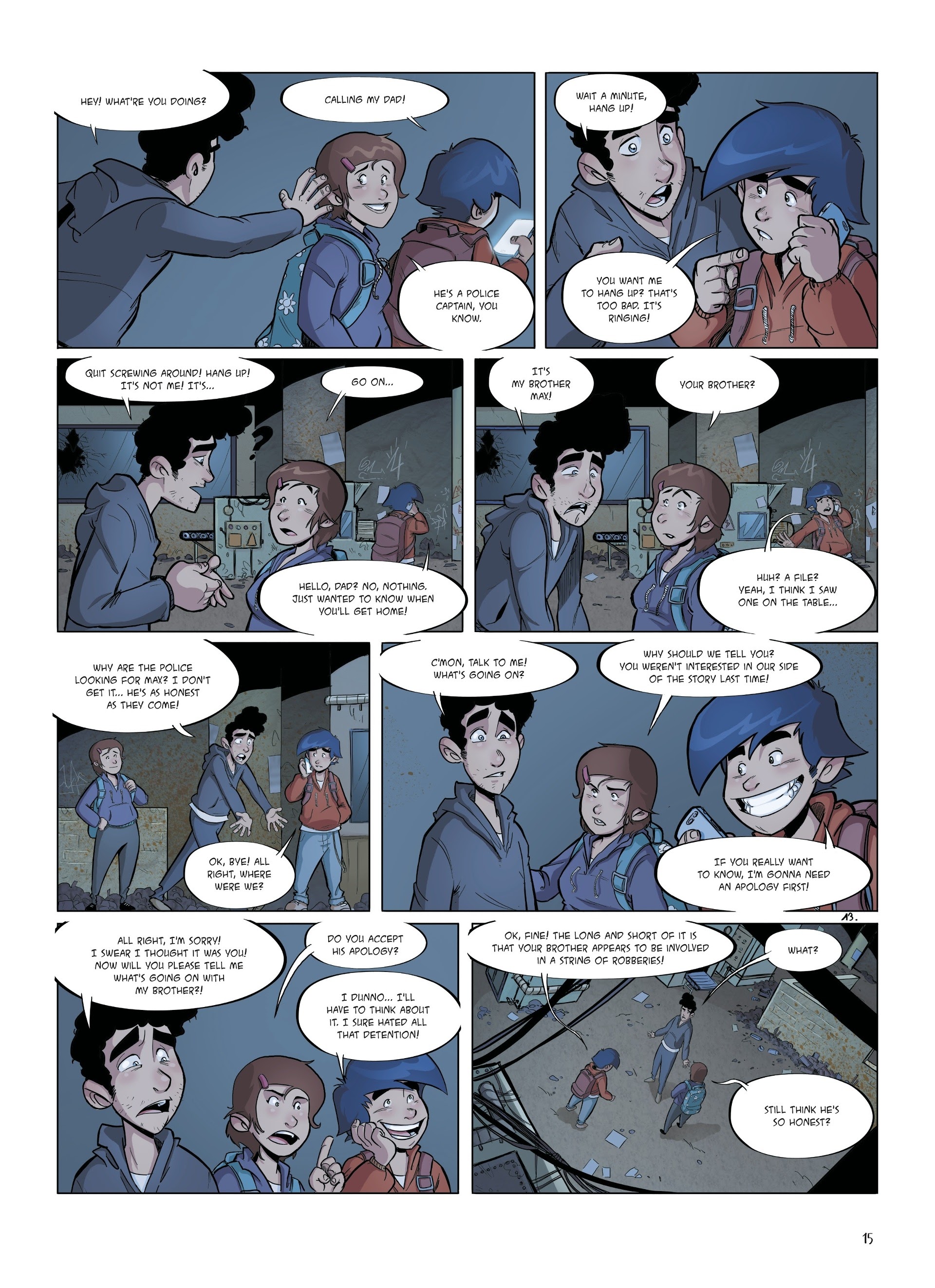 Read online Snitches Anonymous comic -  Issue # Full - 15