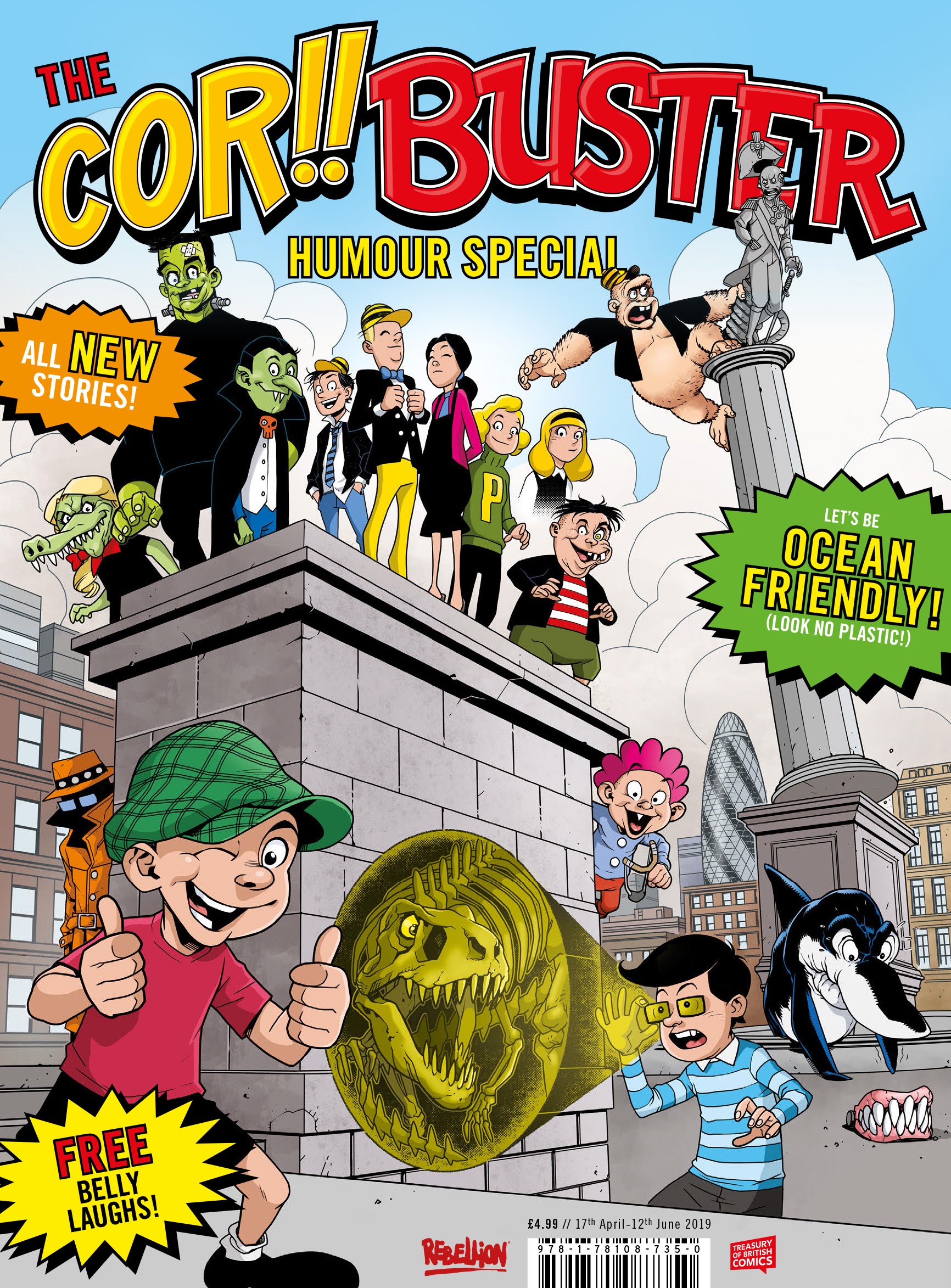 Read online The Cor!! Buster Humour Special comic -  Issue # Full - 1