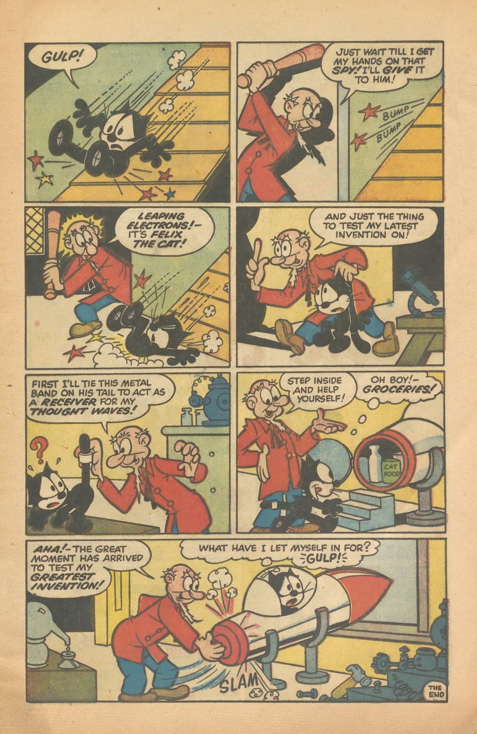 Read online Felix the Cat (1955) comic -  Issue #105 - 9