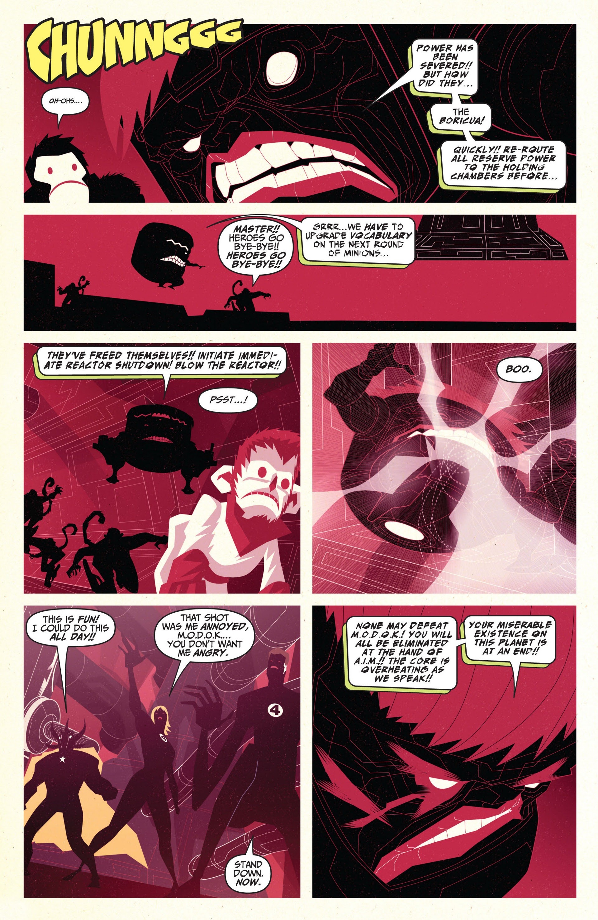 Read online Fantastic Four in...Ataque del M.O.D.O.K.! comic -  Issue # Full - 31
