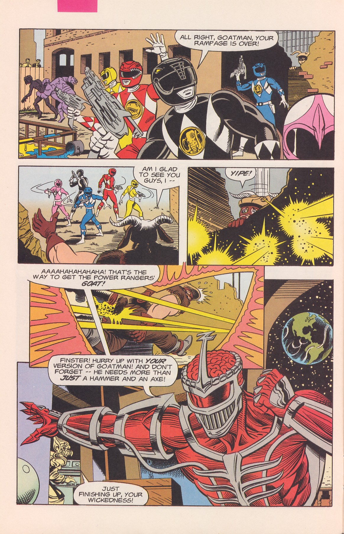 Read online Saban's Mighty Morphin Power Rangers (1994) comic -  Issue #2 - 12