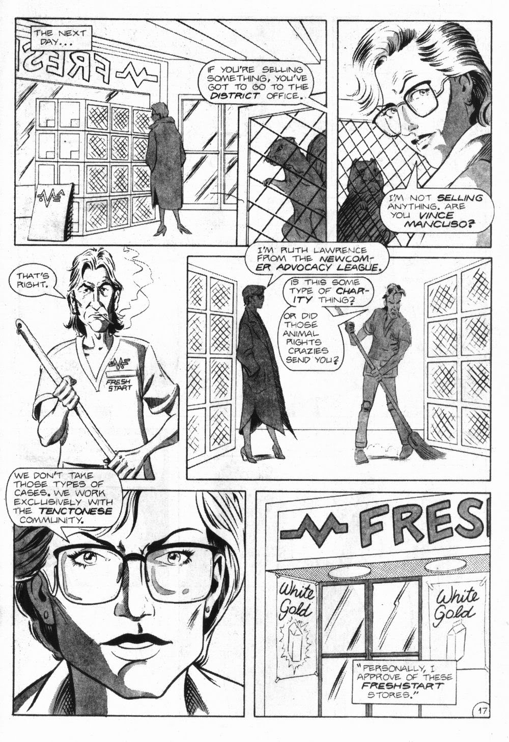 Read online Alien Nation: The Spartans comic -  Issue #1 - 20