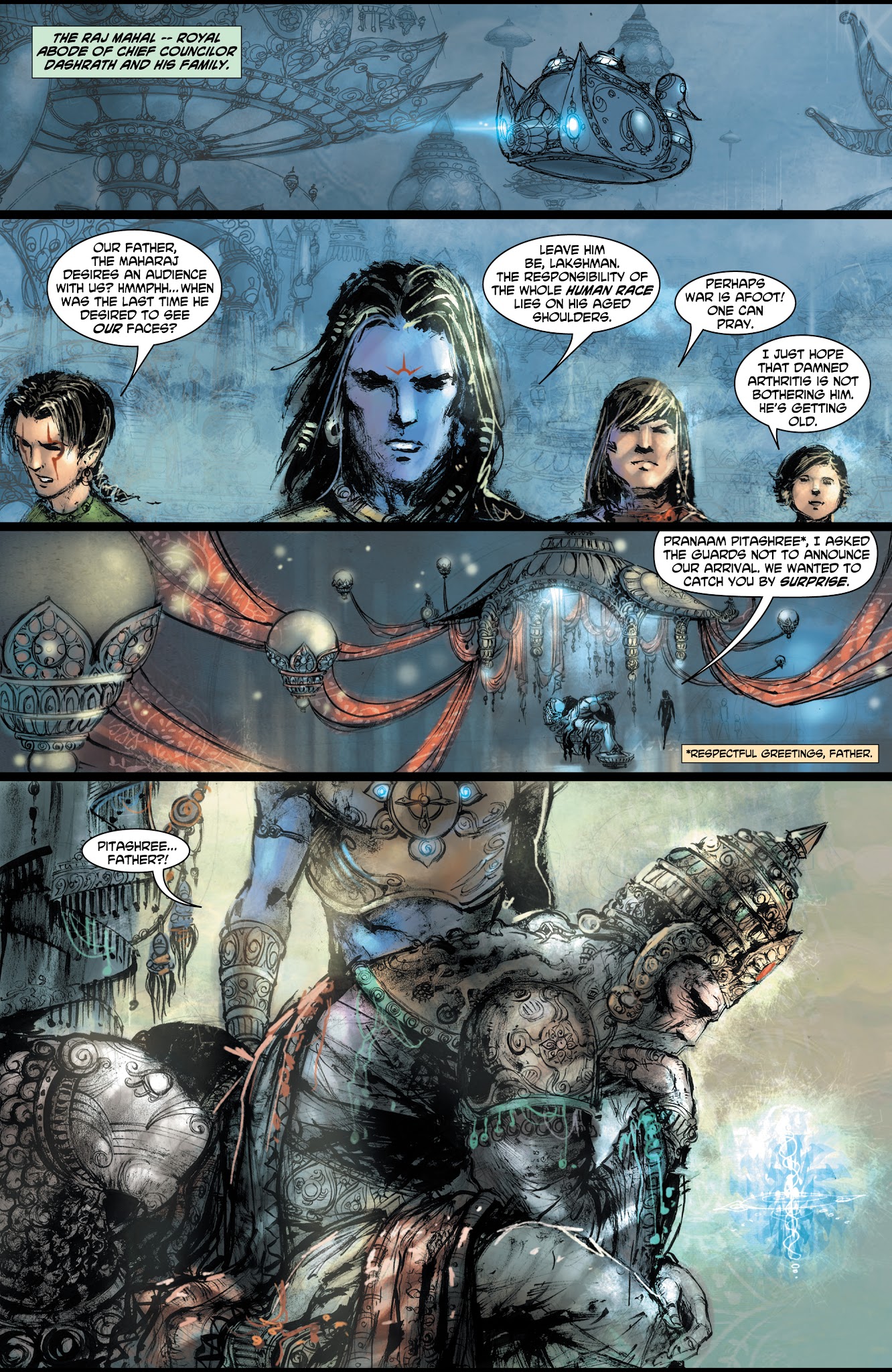 Read online Ramayan 3392 A.D. comic -  Issue #1 - 13