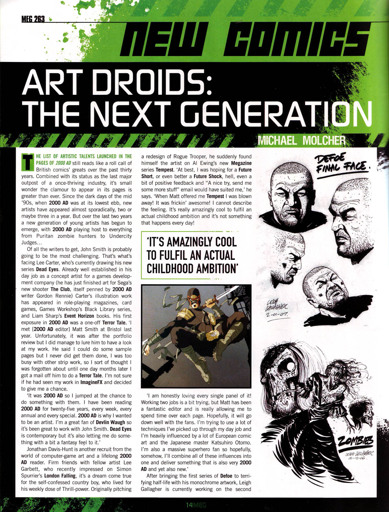 Read online Judge Dredd Megazine (Vol. 5) comic -  Issue #263 - 14