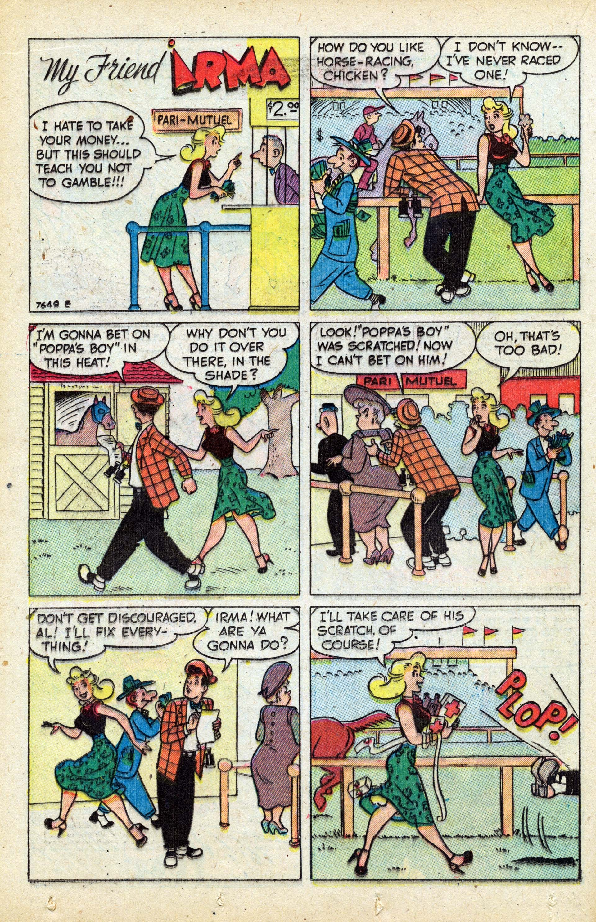 Read online My Friend Irma comic -  Issue #6 - 30