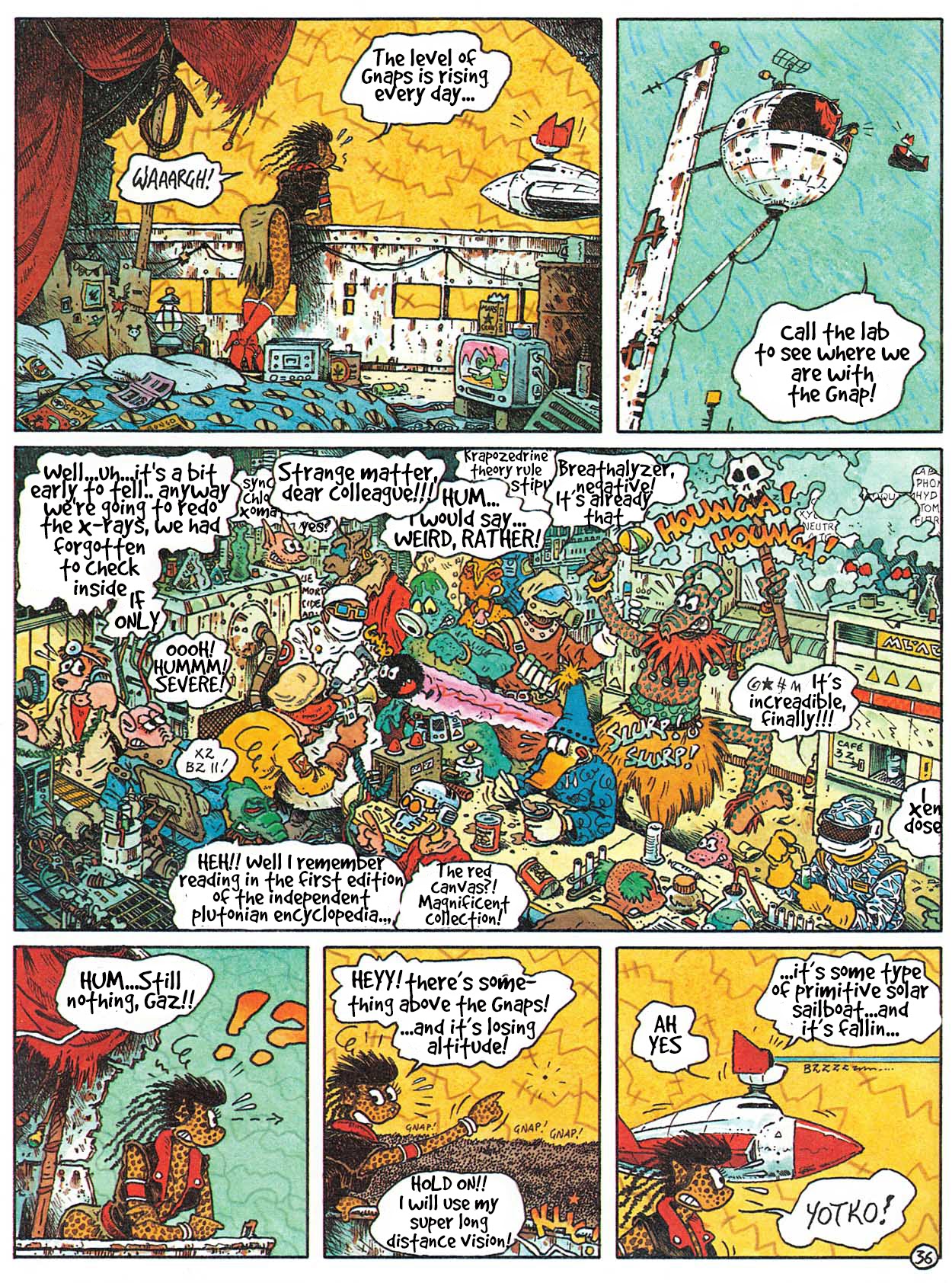 Read online Gazoline and the Red Planet comic -  Issue # Full - 39