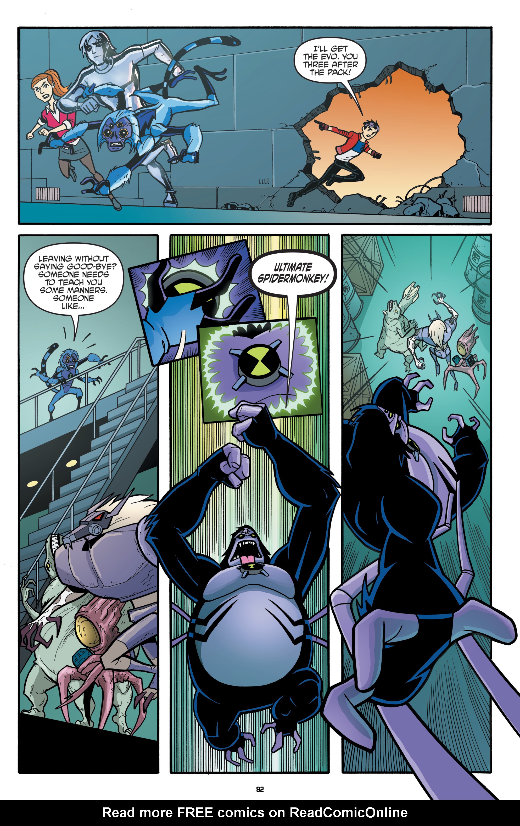 Read online Ben 10 Classics comic -  Issue # TPB 5 - 90
