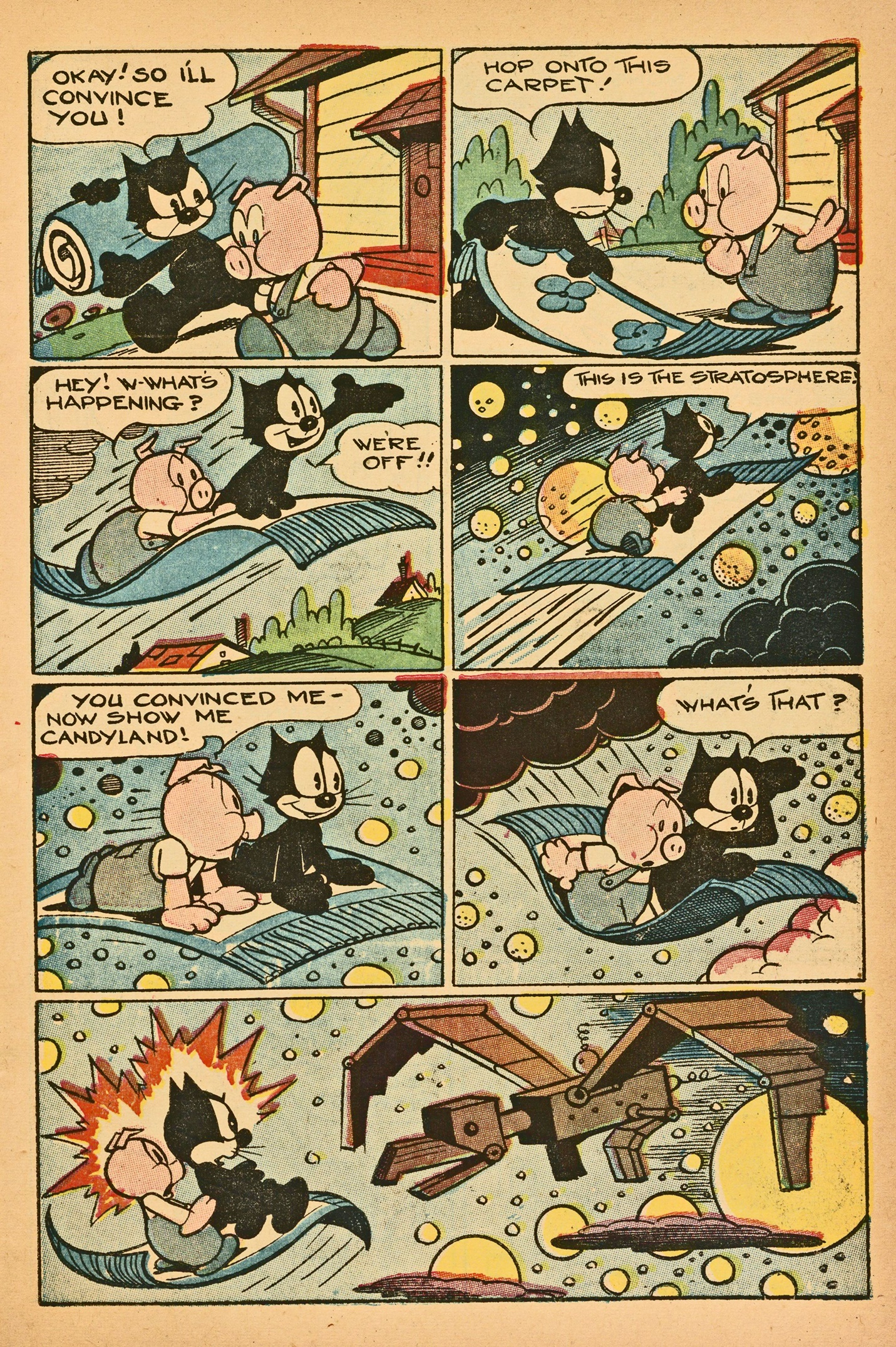 Read online Felix the Cat (1951) comic -  Issue #46 - 5