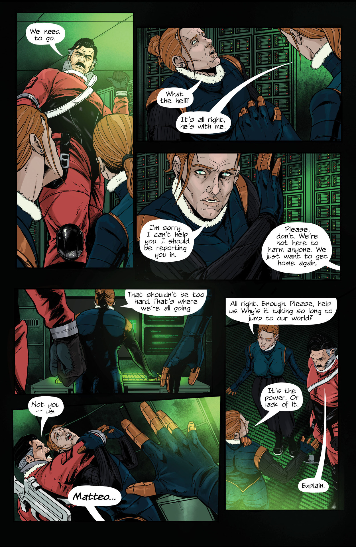 Read online Antarctica comic -  Issue #4 - 16