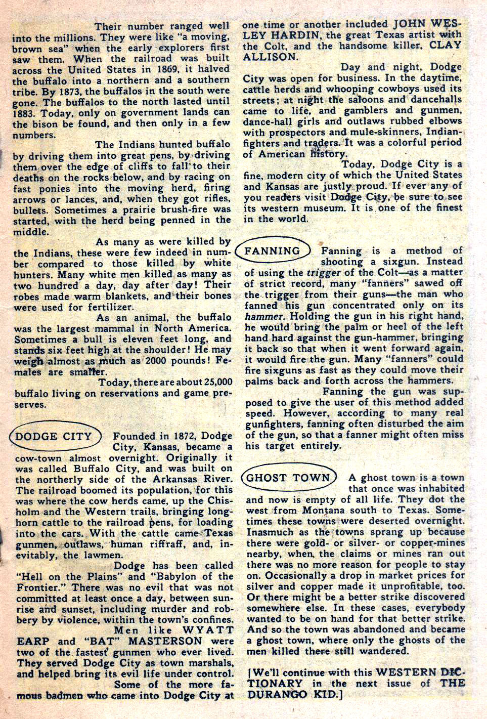 Read online Charles Starrett as The Durango Kid comic -  Issue #31 - 19