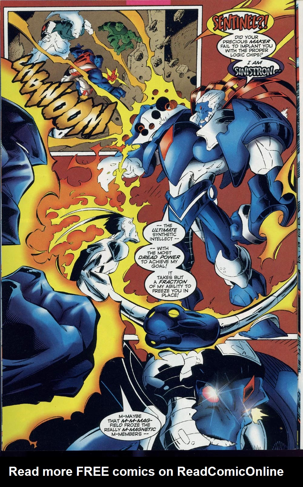 Read online Magneto And His Magnetic Men comic -  Issue # Full - 4