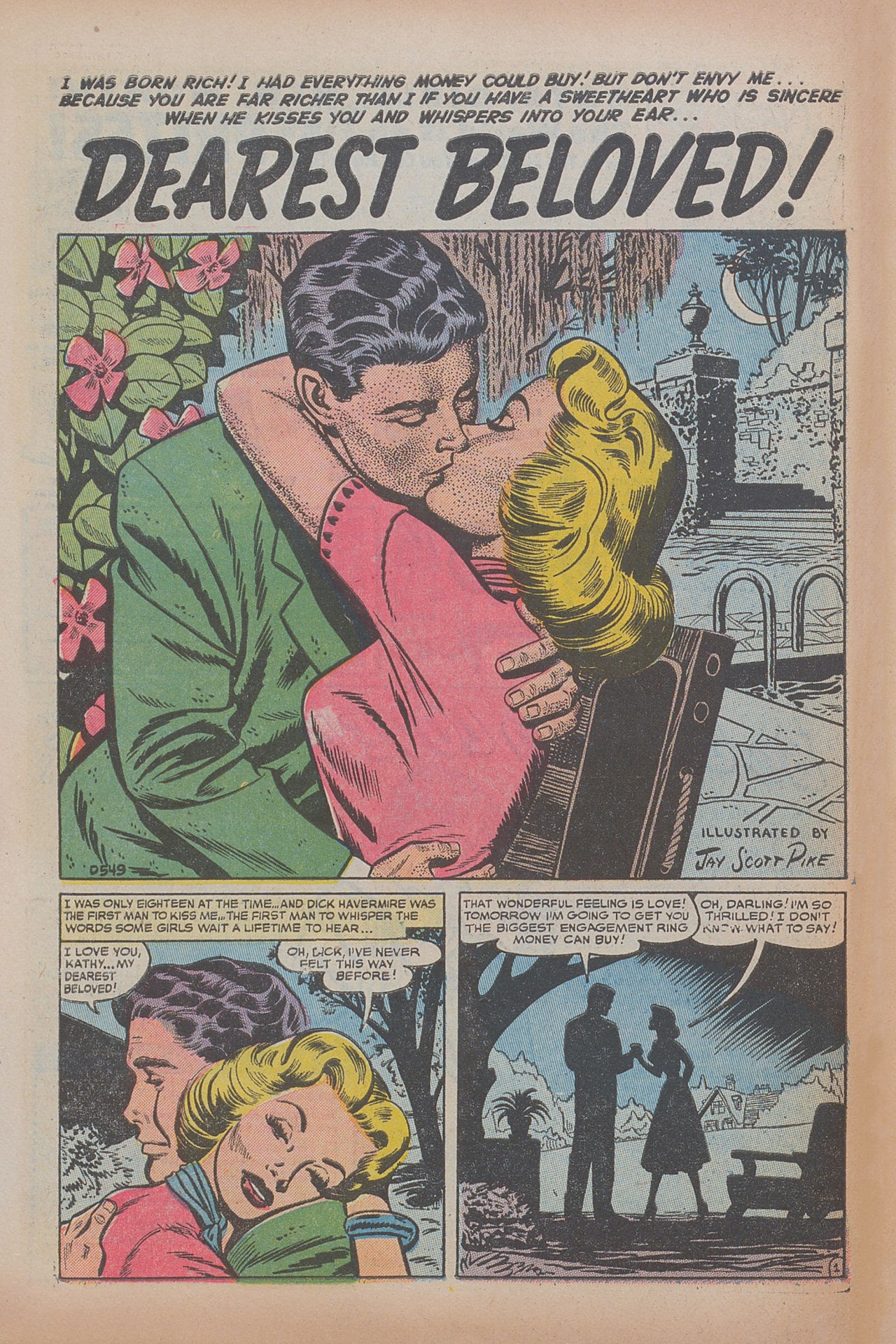 Read online Love Romances comic -  Issue #36 - 10