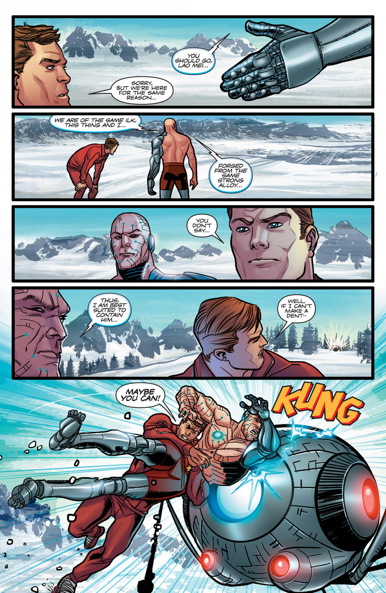 Read online Bionic Man comic -  Issue # _Annual 1 - 27