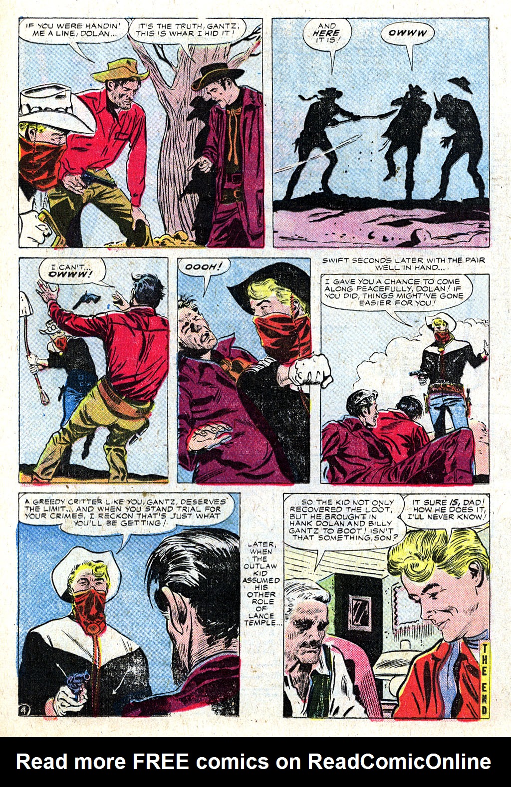 Read online The Outlaw Kid (1954) comic -  Issue #12 - 20