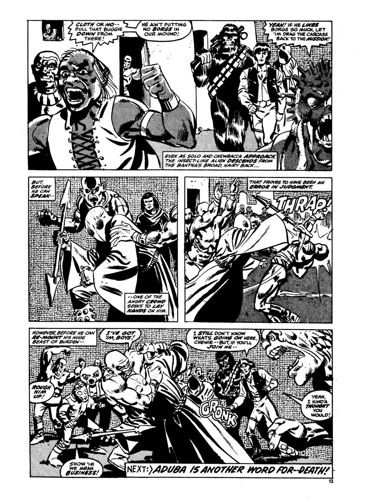 Read online Star Wars Weekly comic -  Issue #13 - 13