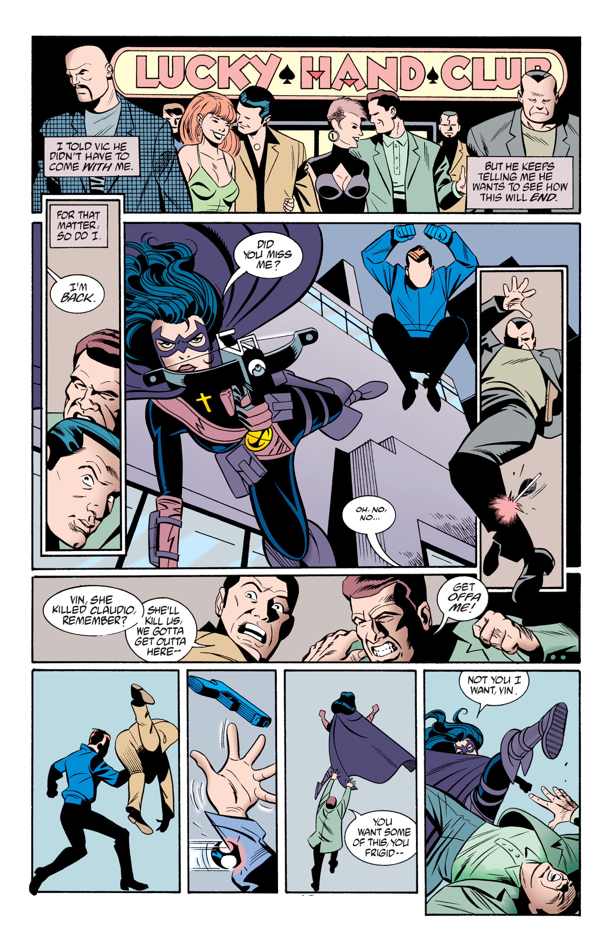 Read online Batman/Huntress: Cry for Blood comic -  Issue # _TPB Birds of Prey - Huntress - 138